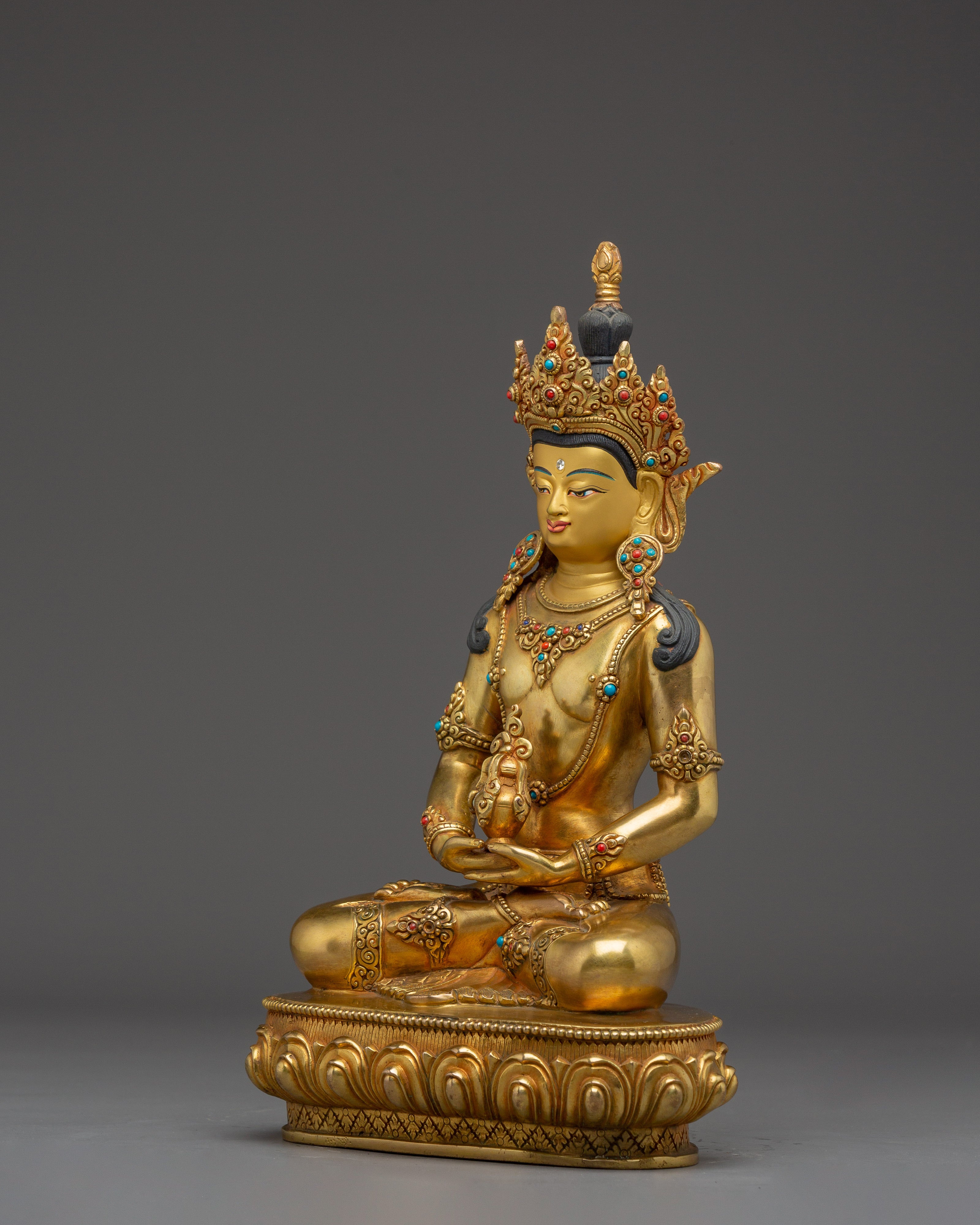 Sacred Buddhist Artwork of Amitayus | Life-Extending Buddha