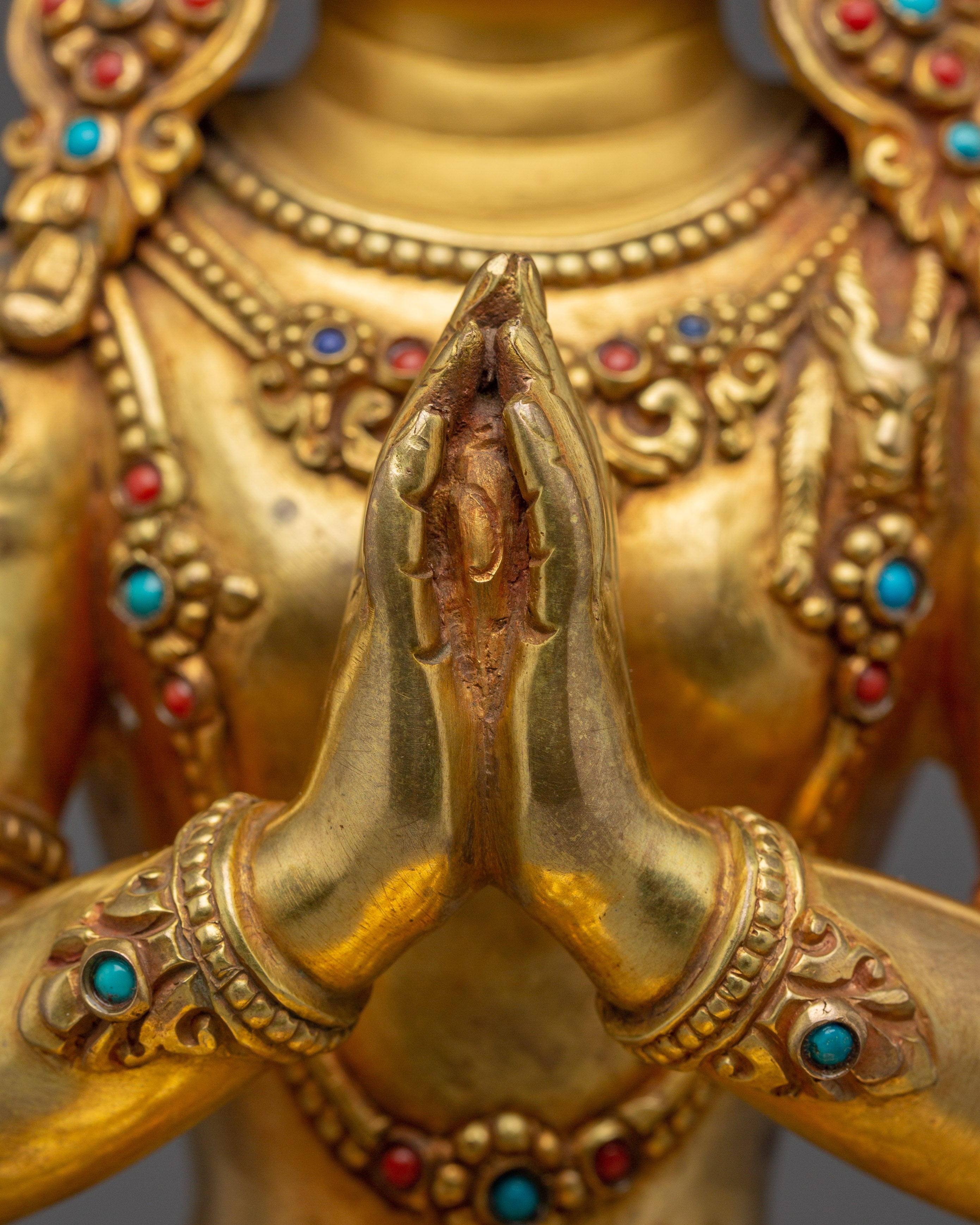 Handmade Himalayan Avalokiteshvara Statue | Bodhisattva of Compassion