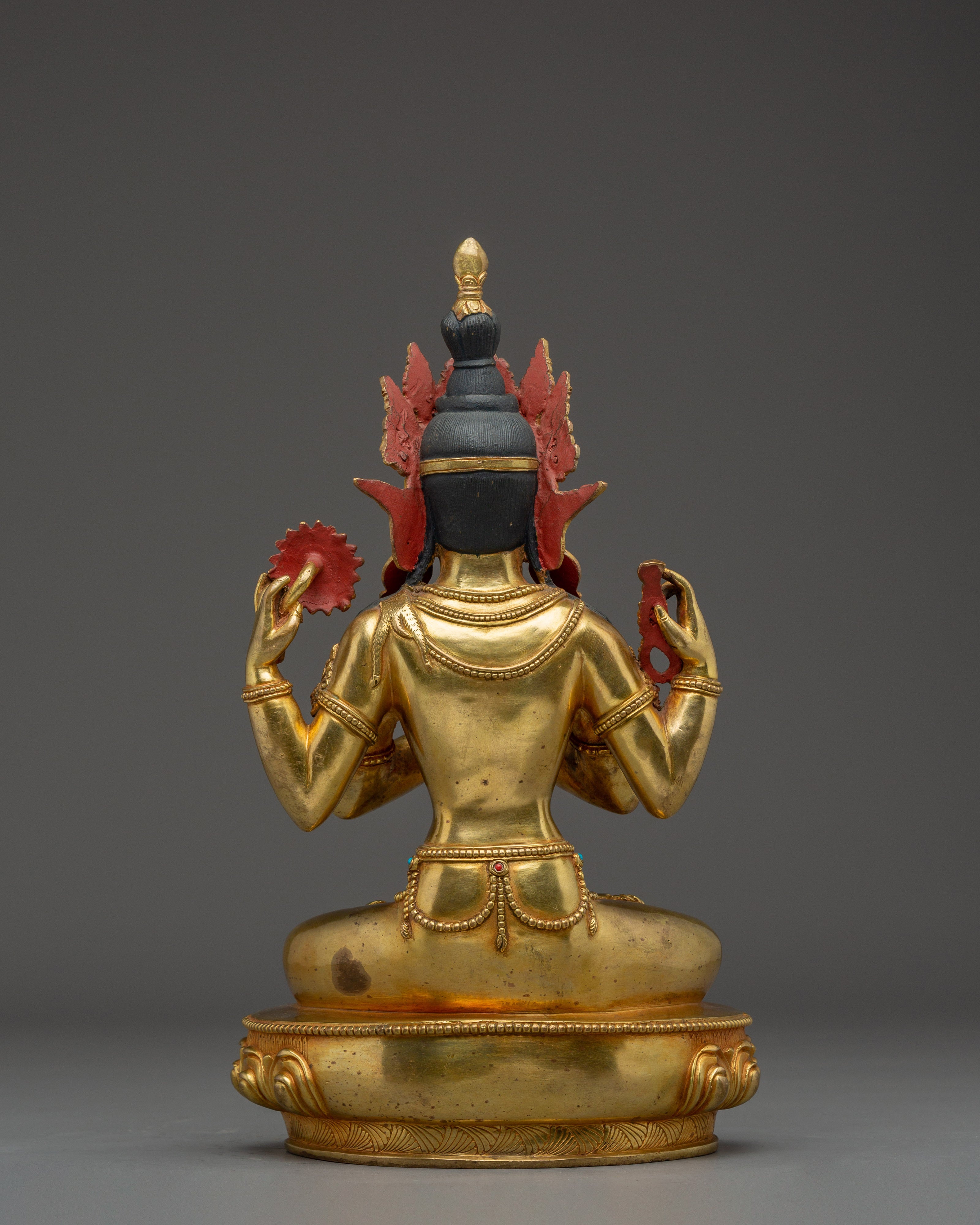 Handmade Himalayan Avalokiteshvara Statue | Bodhisattva of Compassion