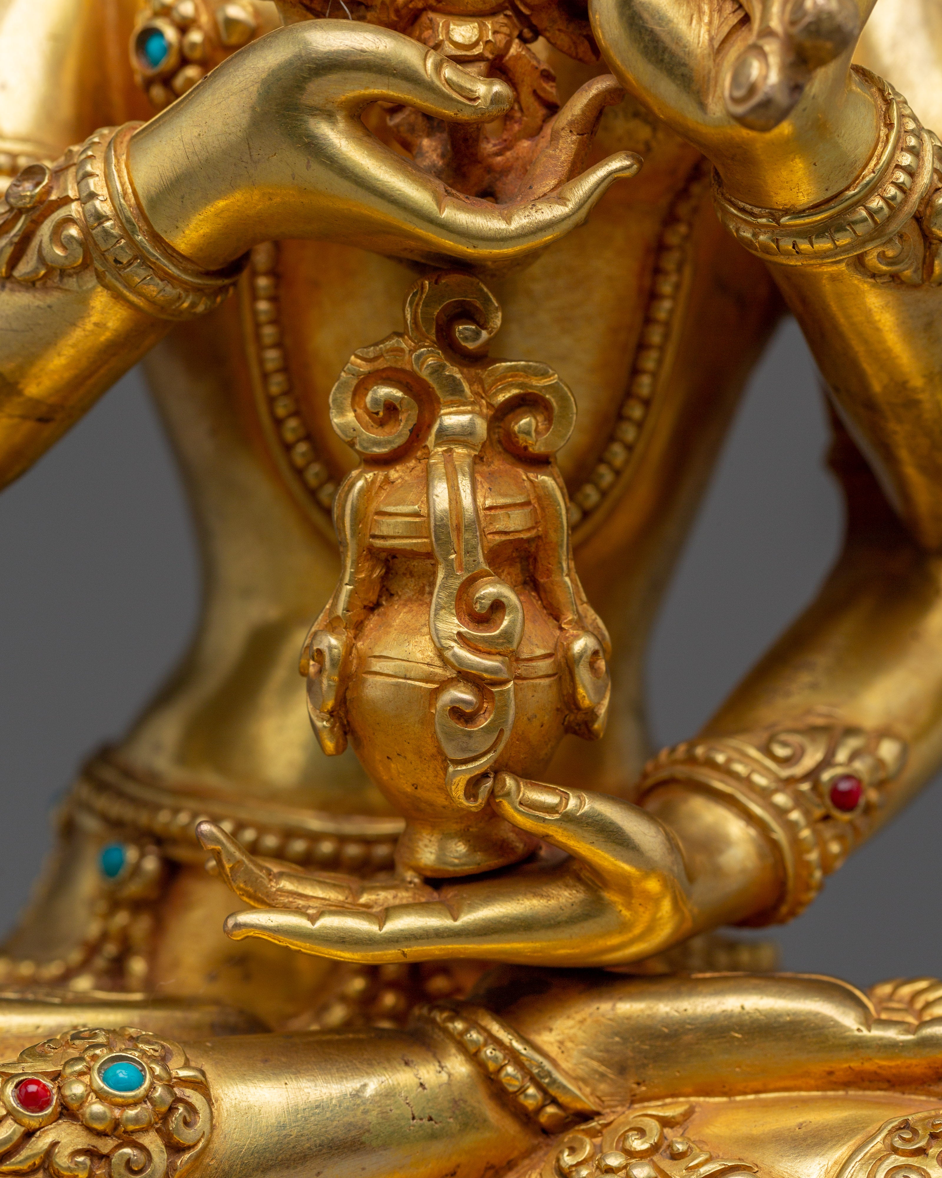 Himalayan Buddhist Art of Namgyalma | Buddhist Longevity Deity