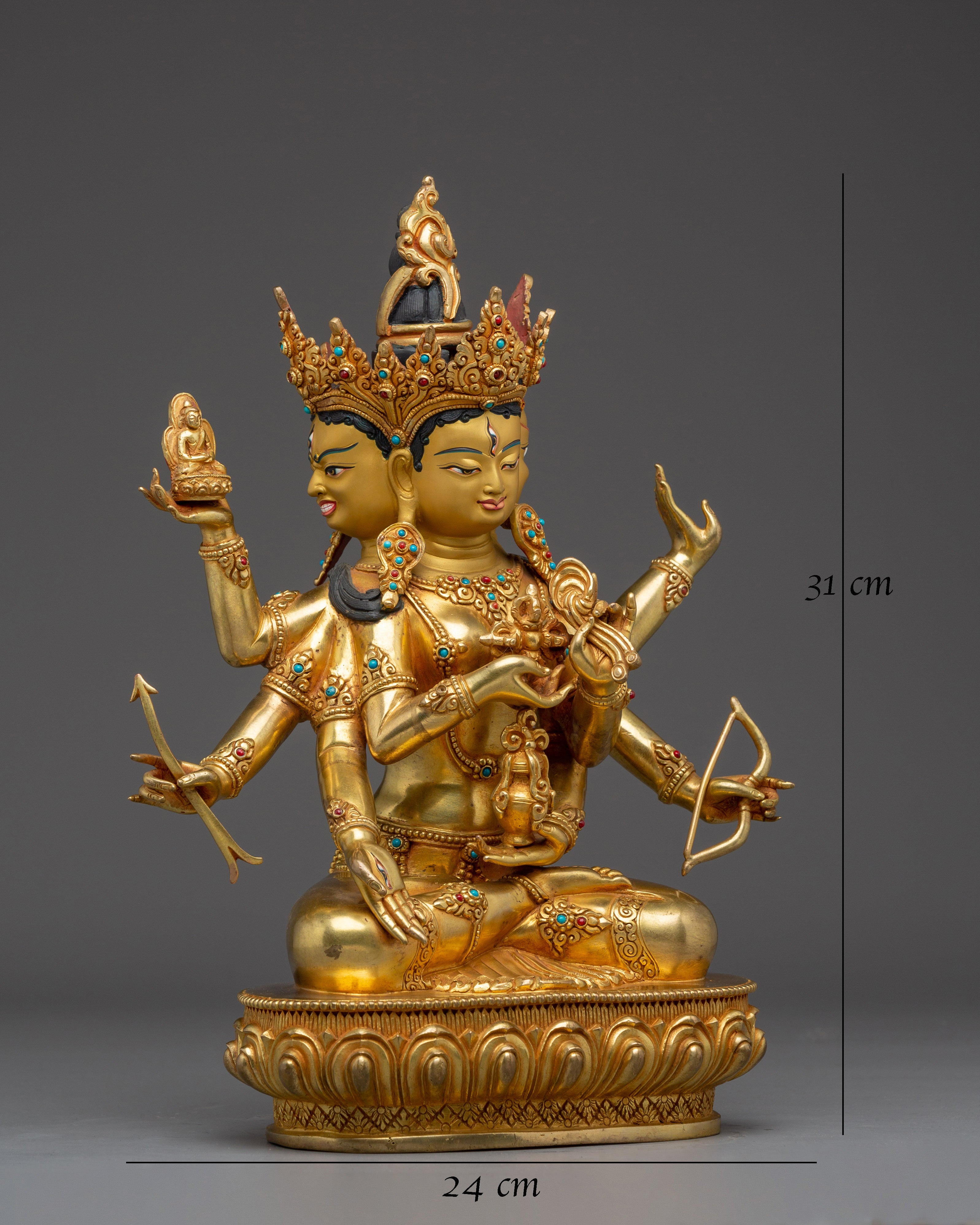 Himalayan Buddhist Art of Namgyalma | Buddhist Longevity Deity