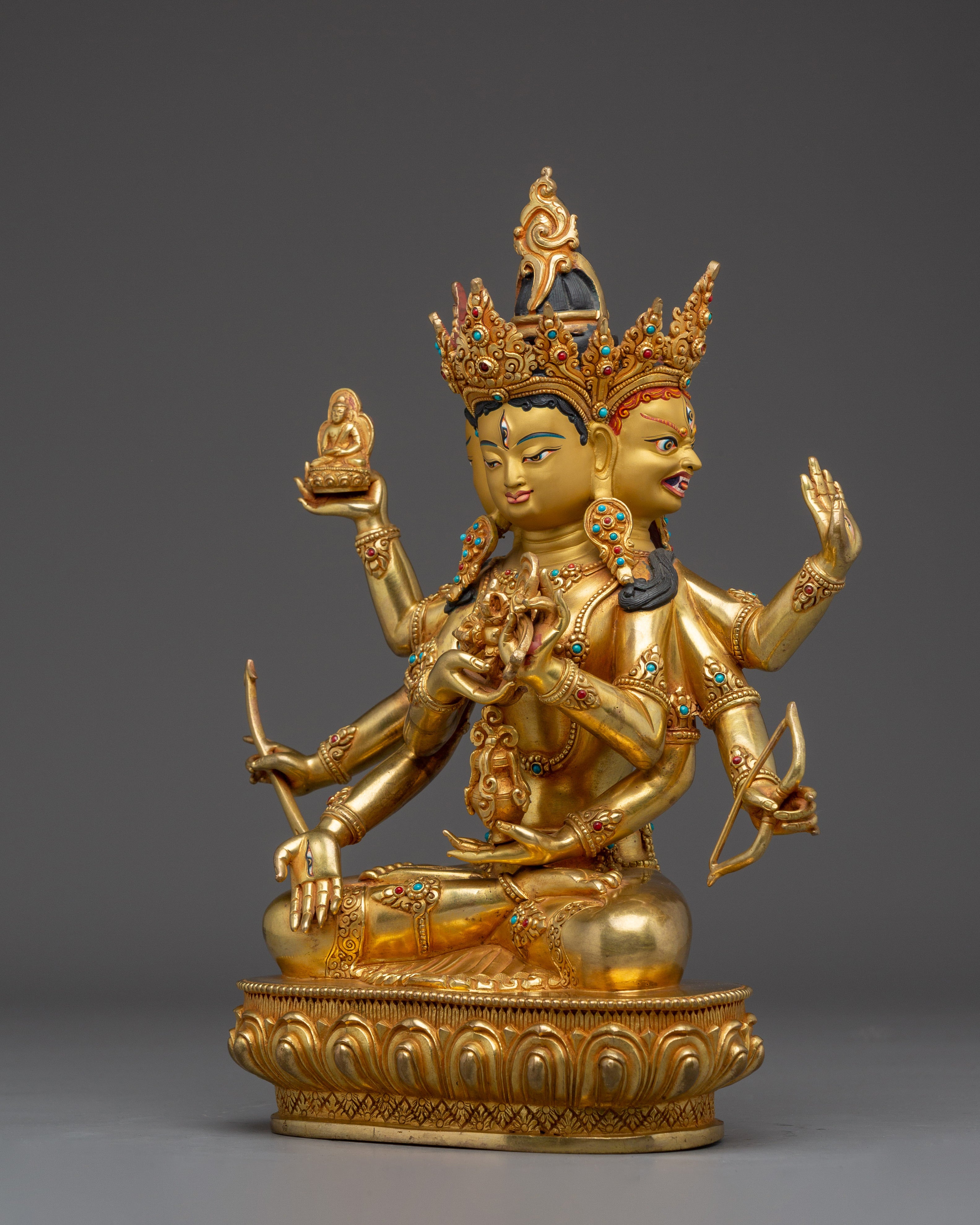 Himalayan Buddhist Art of Namgyalma | Buddhist Longevity Deity