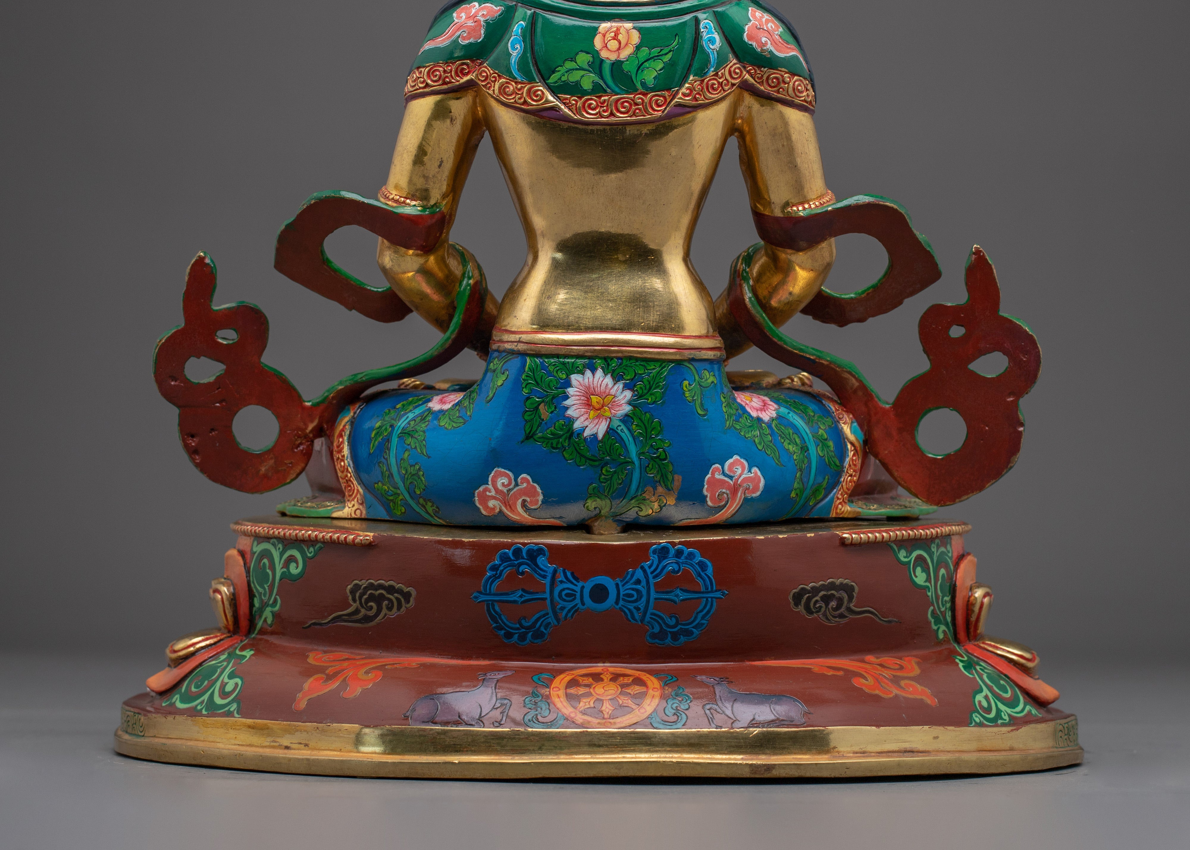 Handmade Amitayus Peaceful Statue | Buddha of Long-life