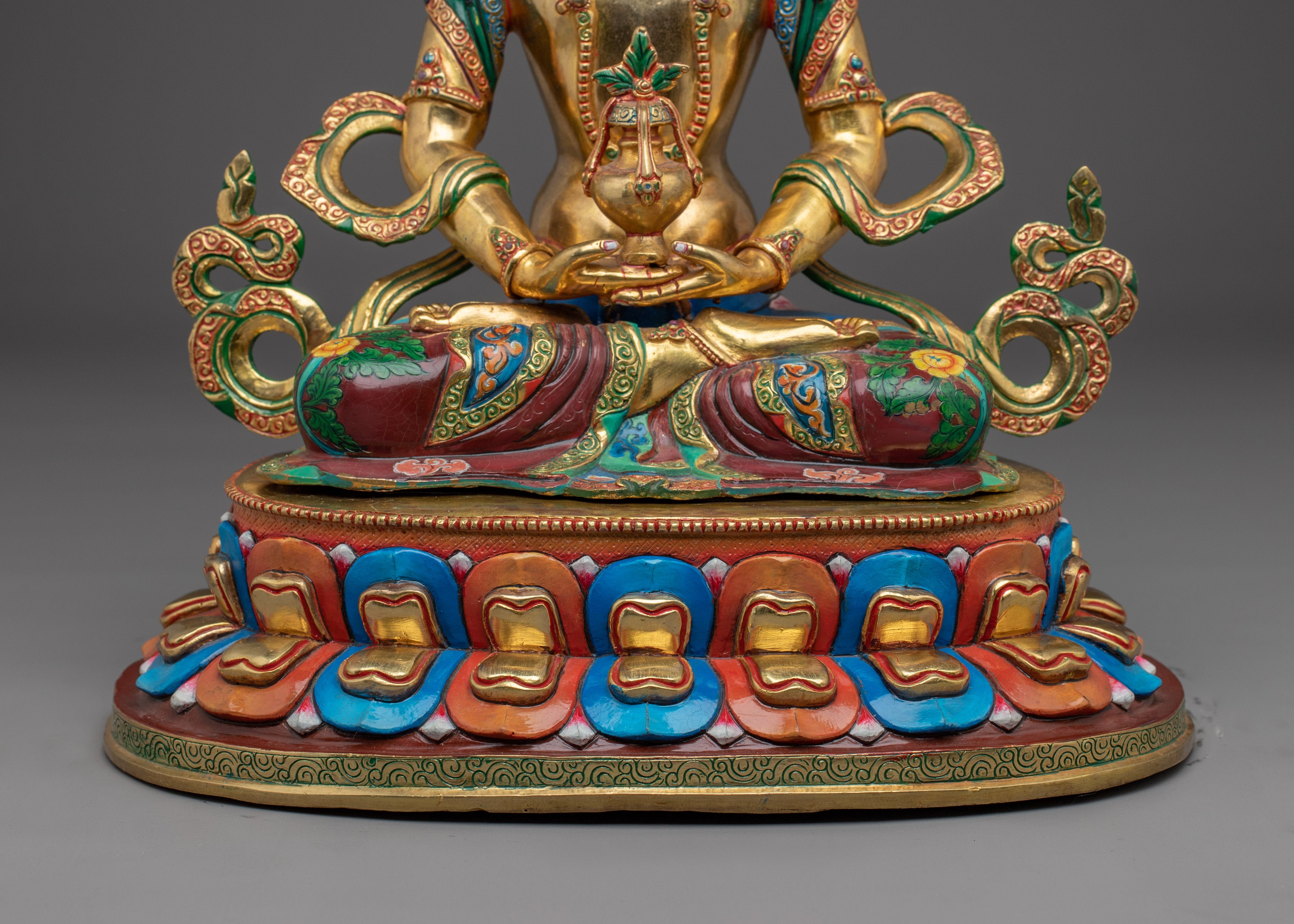 Handmade Amitayus Peaceful Statue | Buddha of Long-life