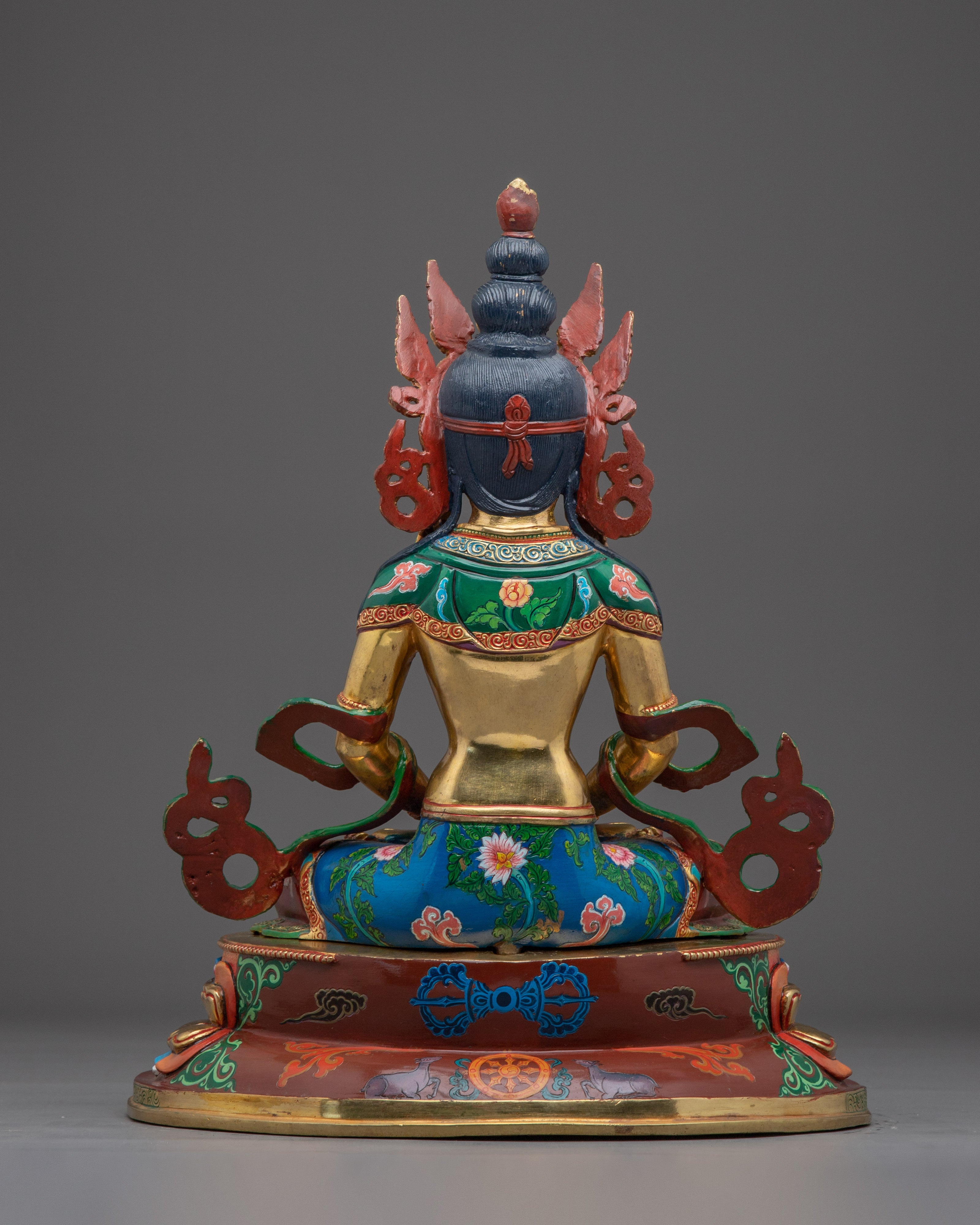 Handmade Amitayus Peaceful Statue | Buddha of Long-life
