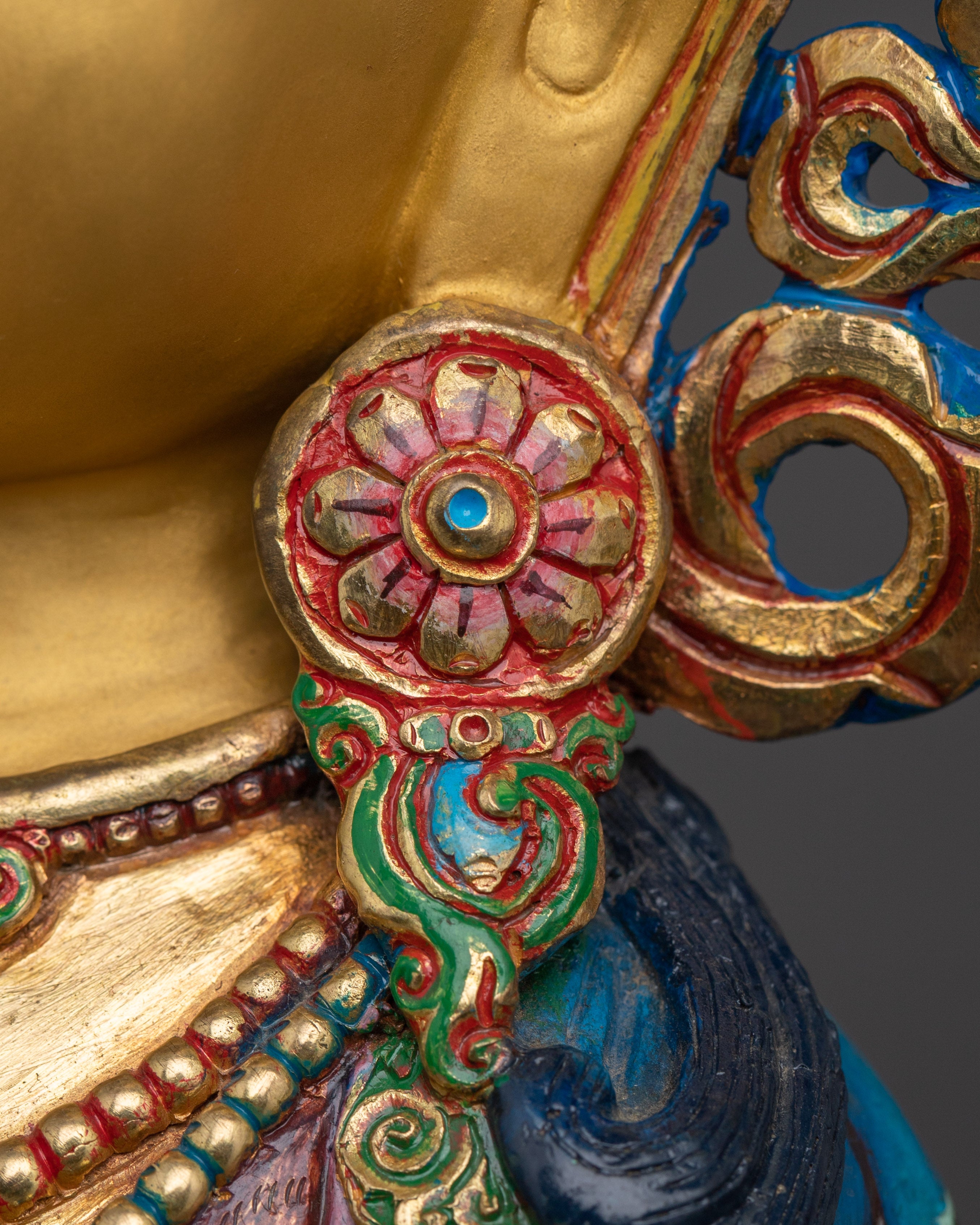 4-Armed Avalokiteshvara Figurine | Tibetan Sculpture