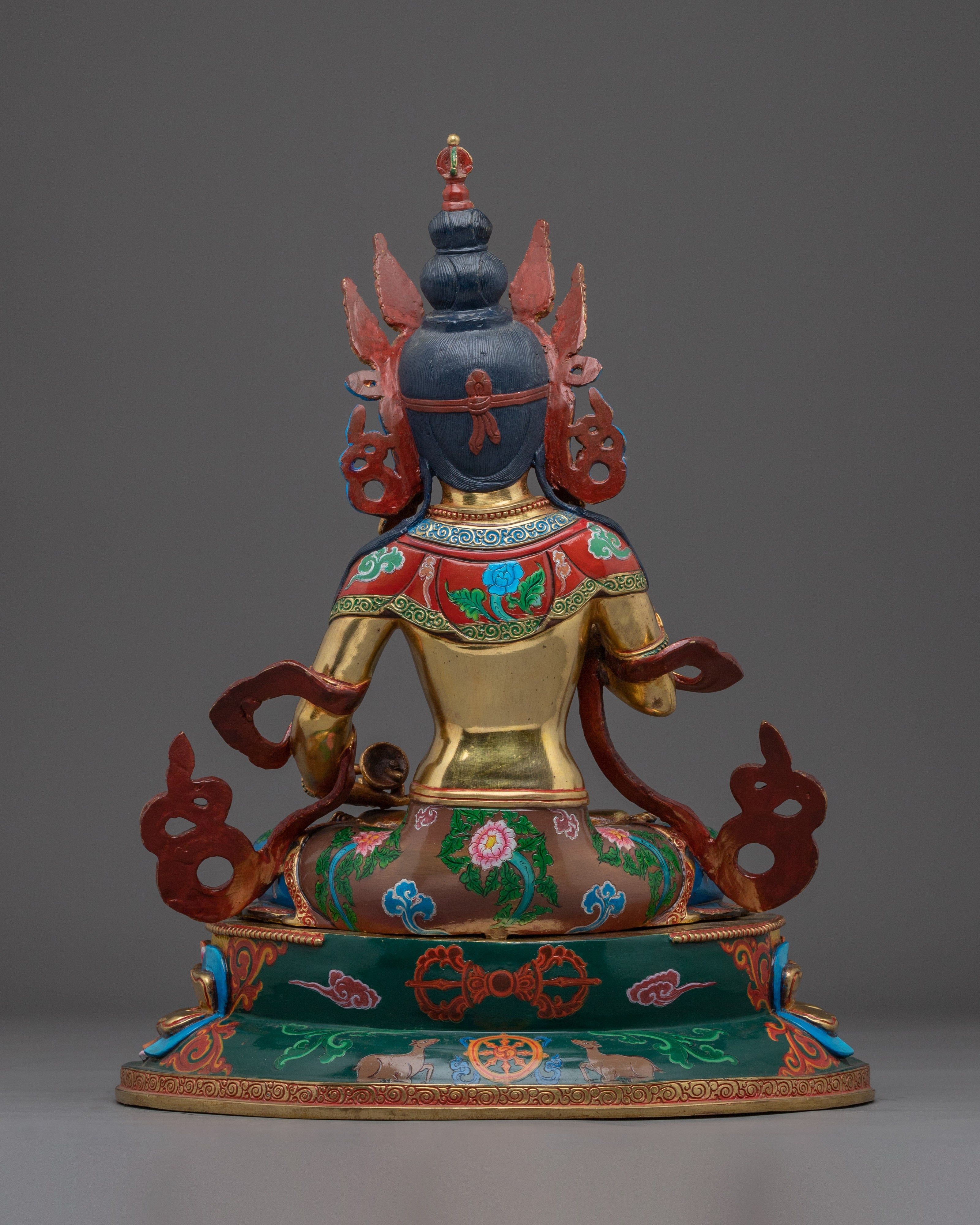 Golden statue of Vajrasattva | Dorje Sempa - Embodiment of Purification