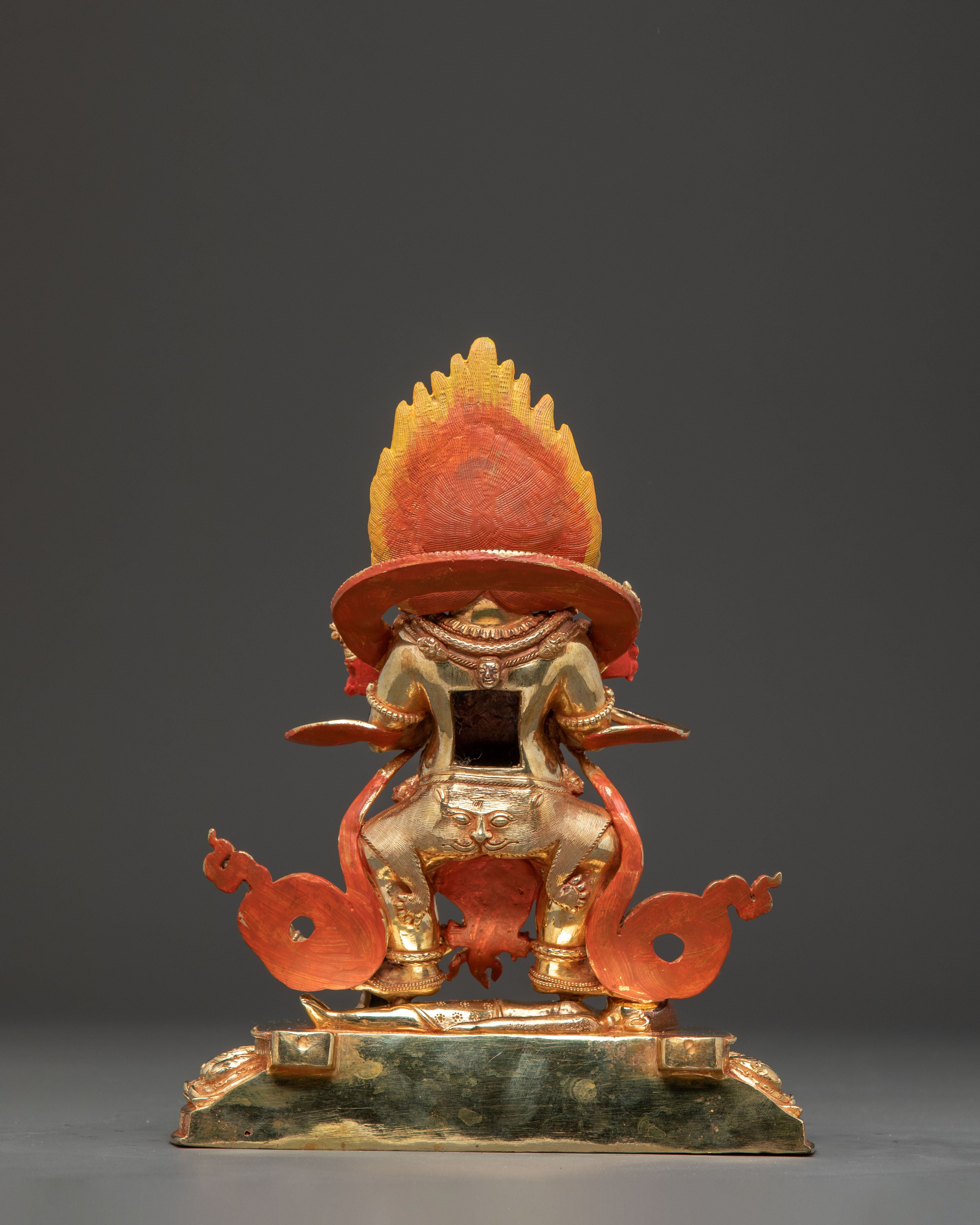 Sakya Mahakala Statue: Protector of Wisdom | Buddhist Sculpture