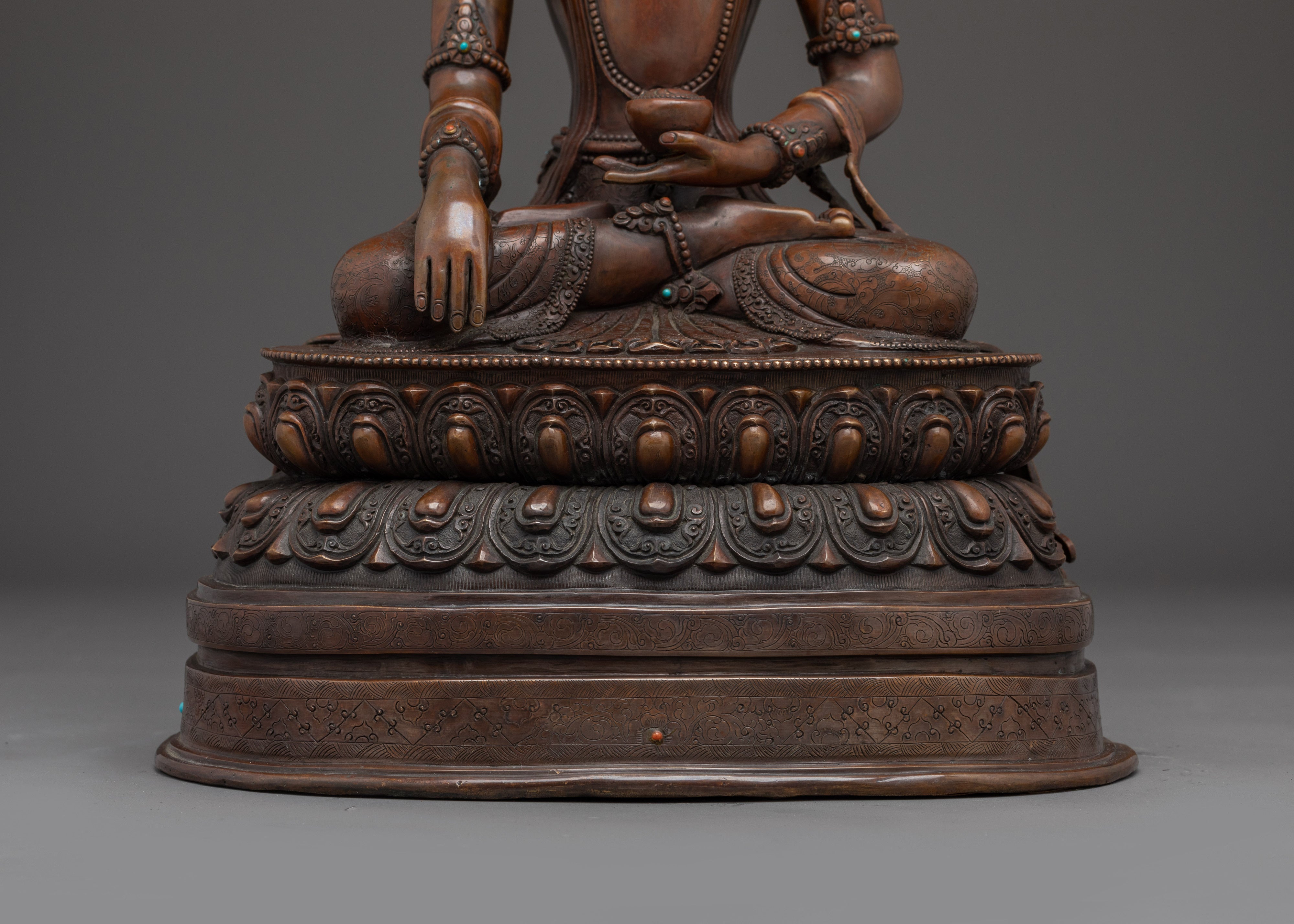 Decorative Handmade Shakyamuni Buddha Statue | Enlightenment Symbol