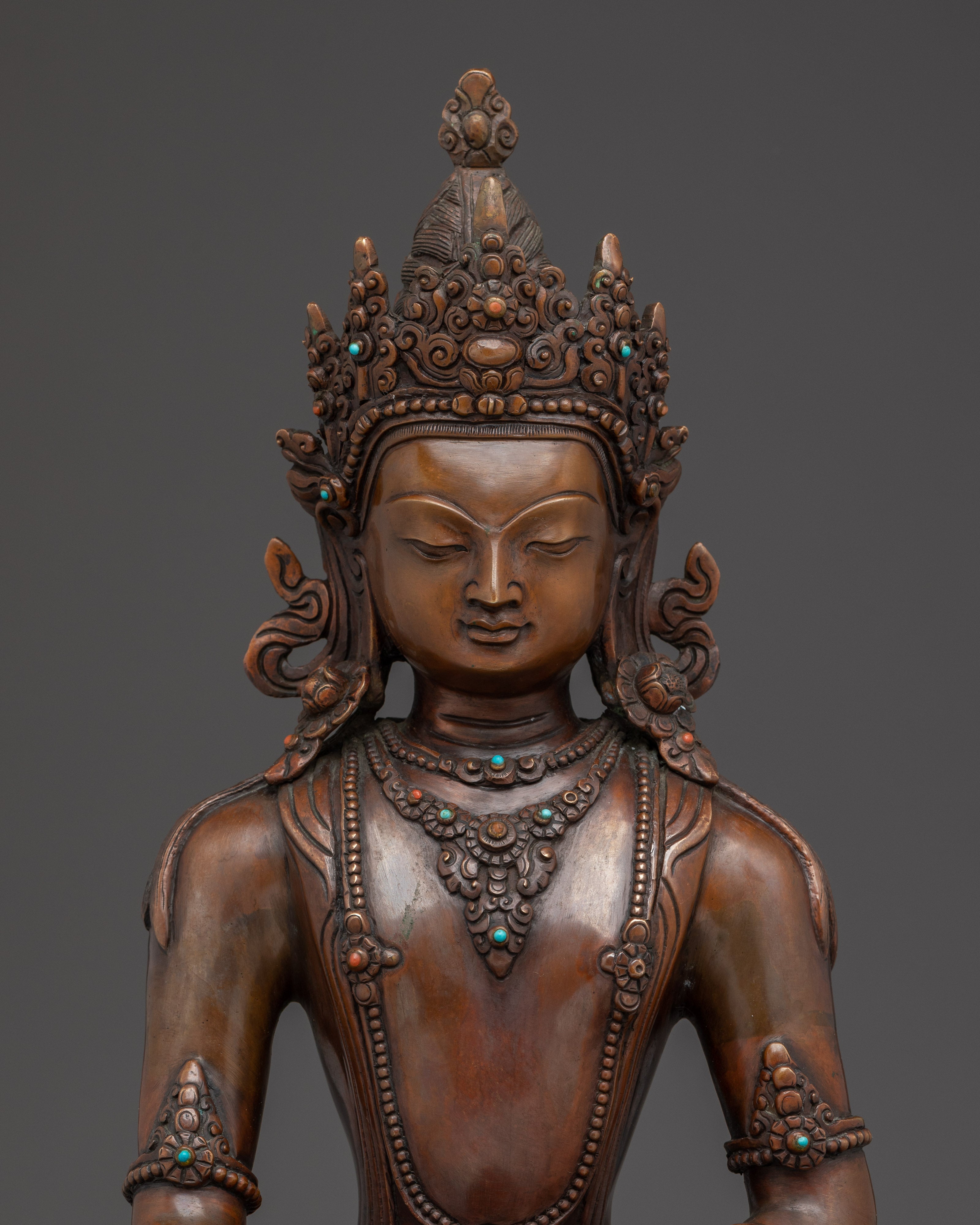 Decorative Handmade Shakyamuni Buddha Statue | Enlightenment Symbol