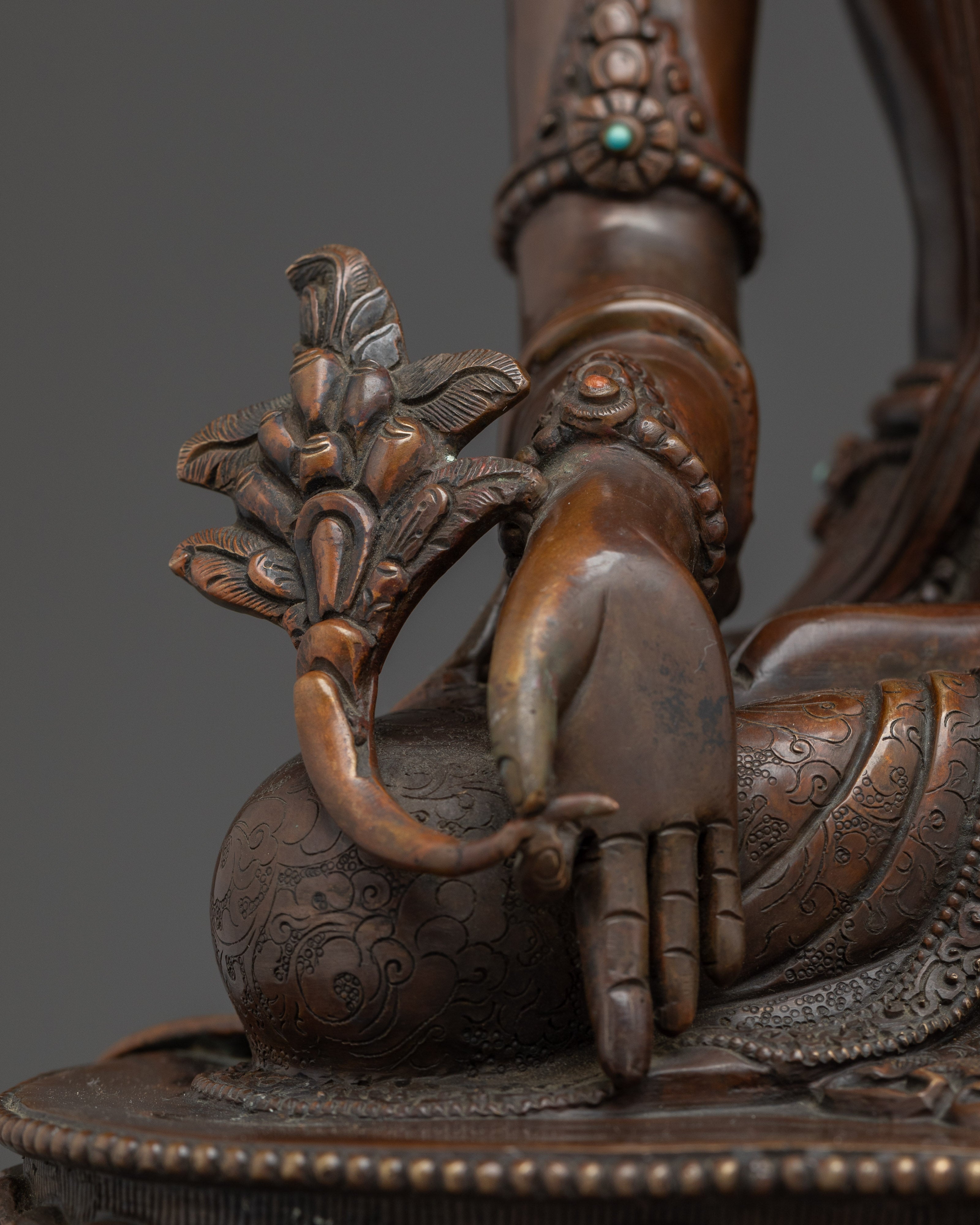 Crown Medicine Buddha Statue | Spiritual Decor Figurine