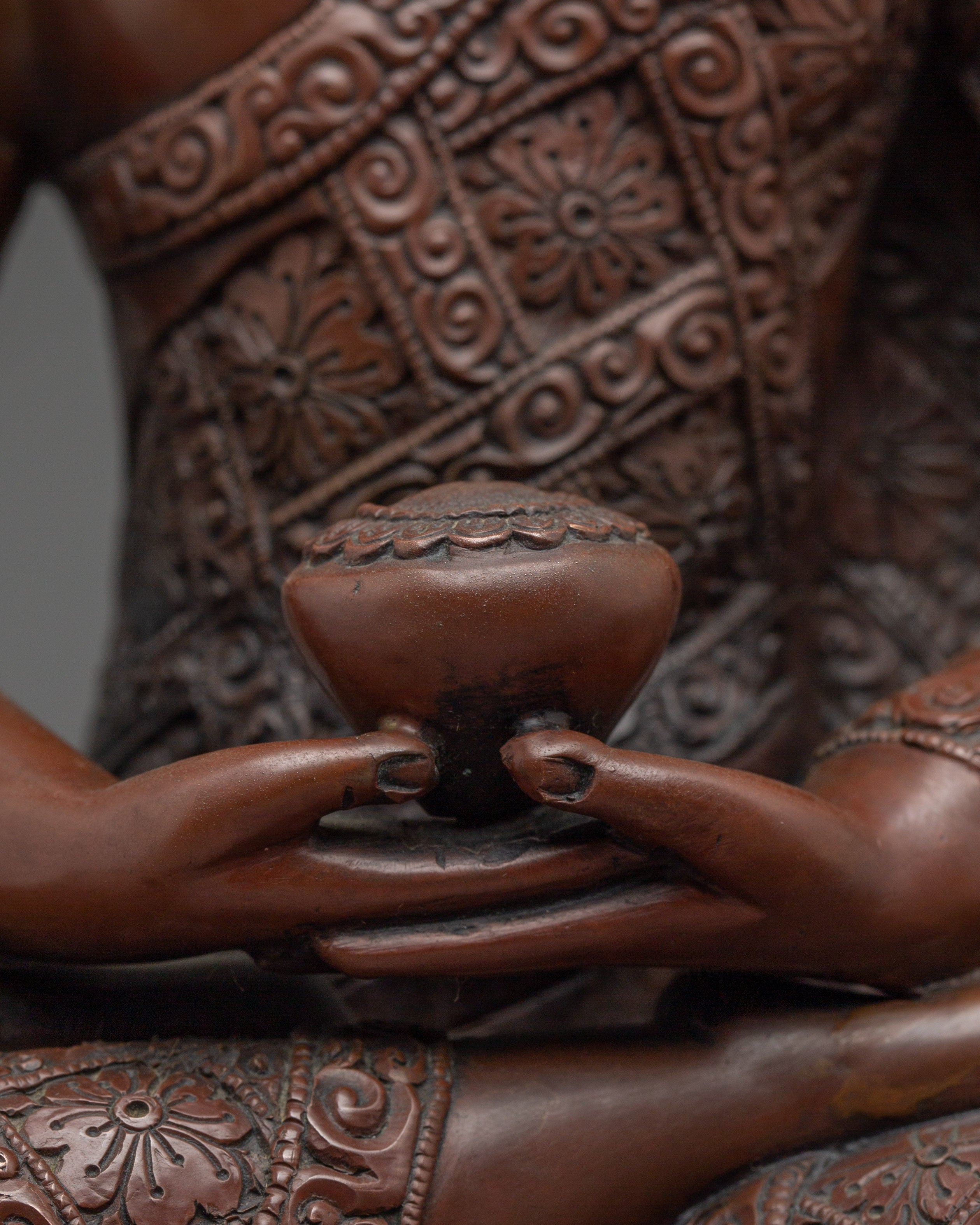 Pure Land Buddha Amitabha Sculpture | Buddha of Infinite Light