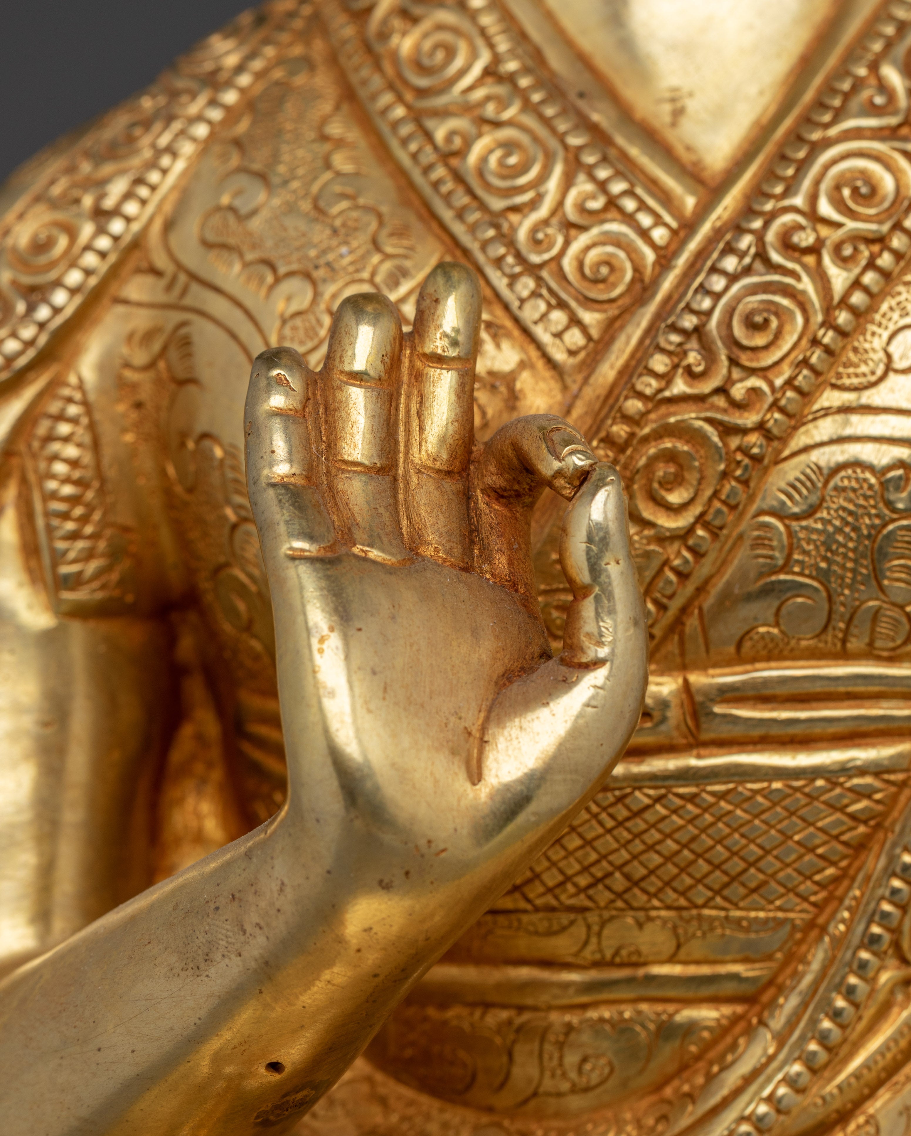 Tsongkhapa set Handmade Statues | Tibetan Buddhist Powerful Symbol