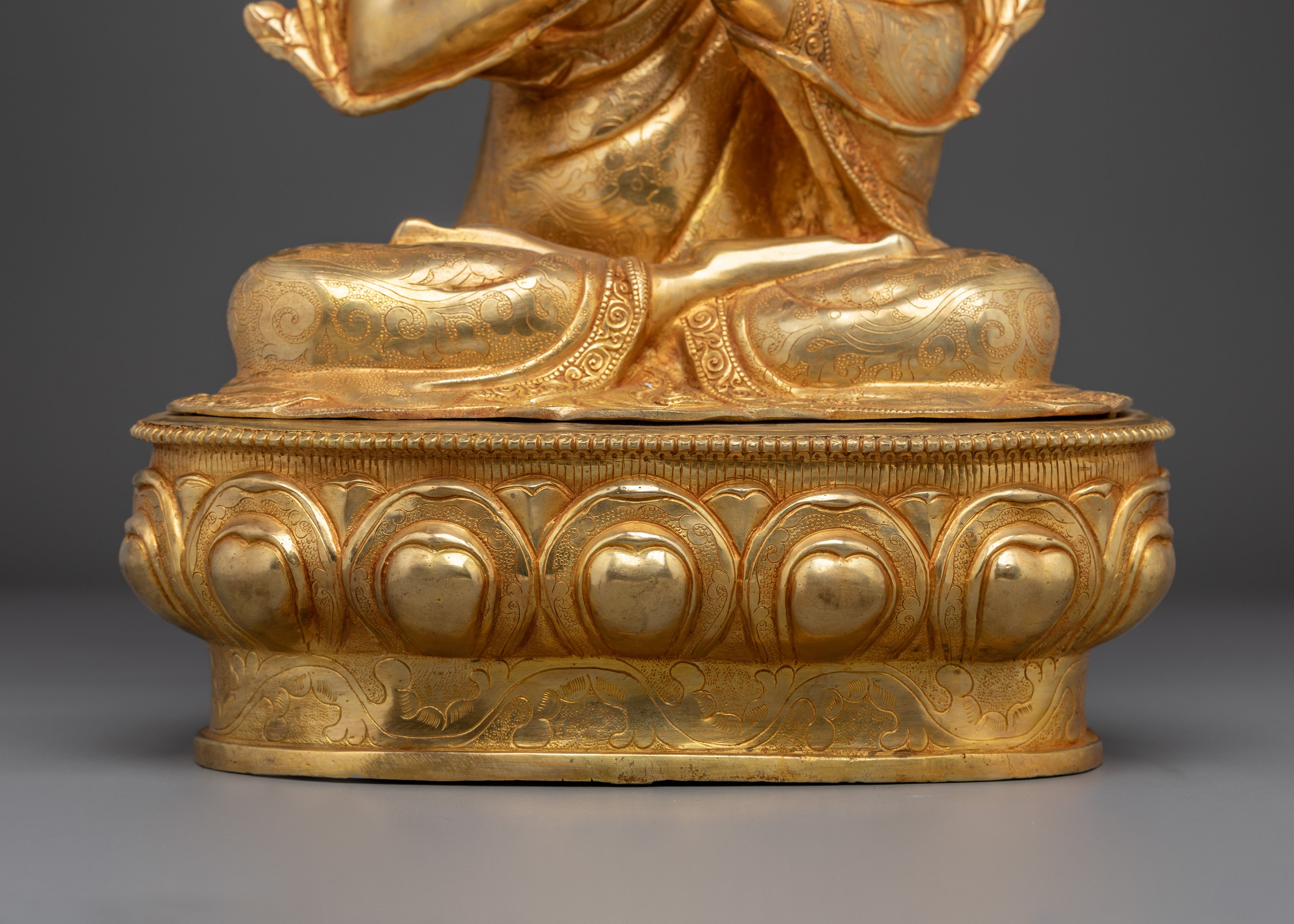 Tsongkhapa set Handmade Statues | Tibetan Buddhist Powerful Symbol