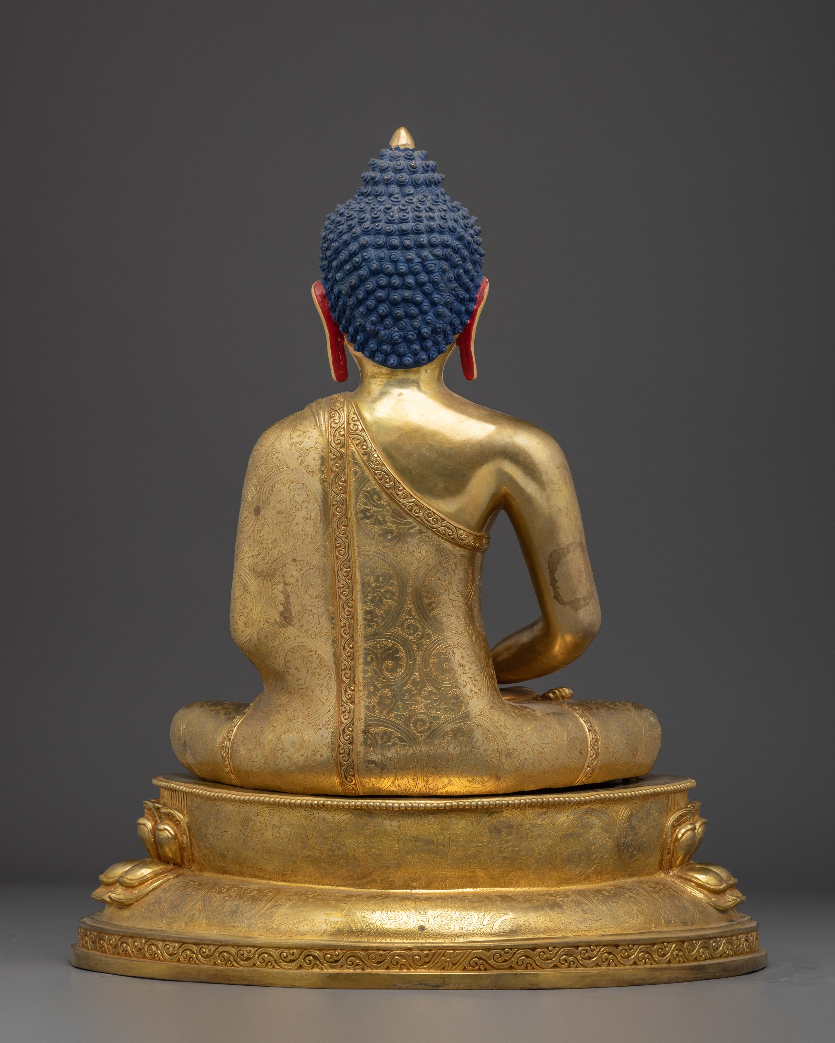 Enlightened Golden Amitabha Buddha Statue | Spiritual Buddha