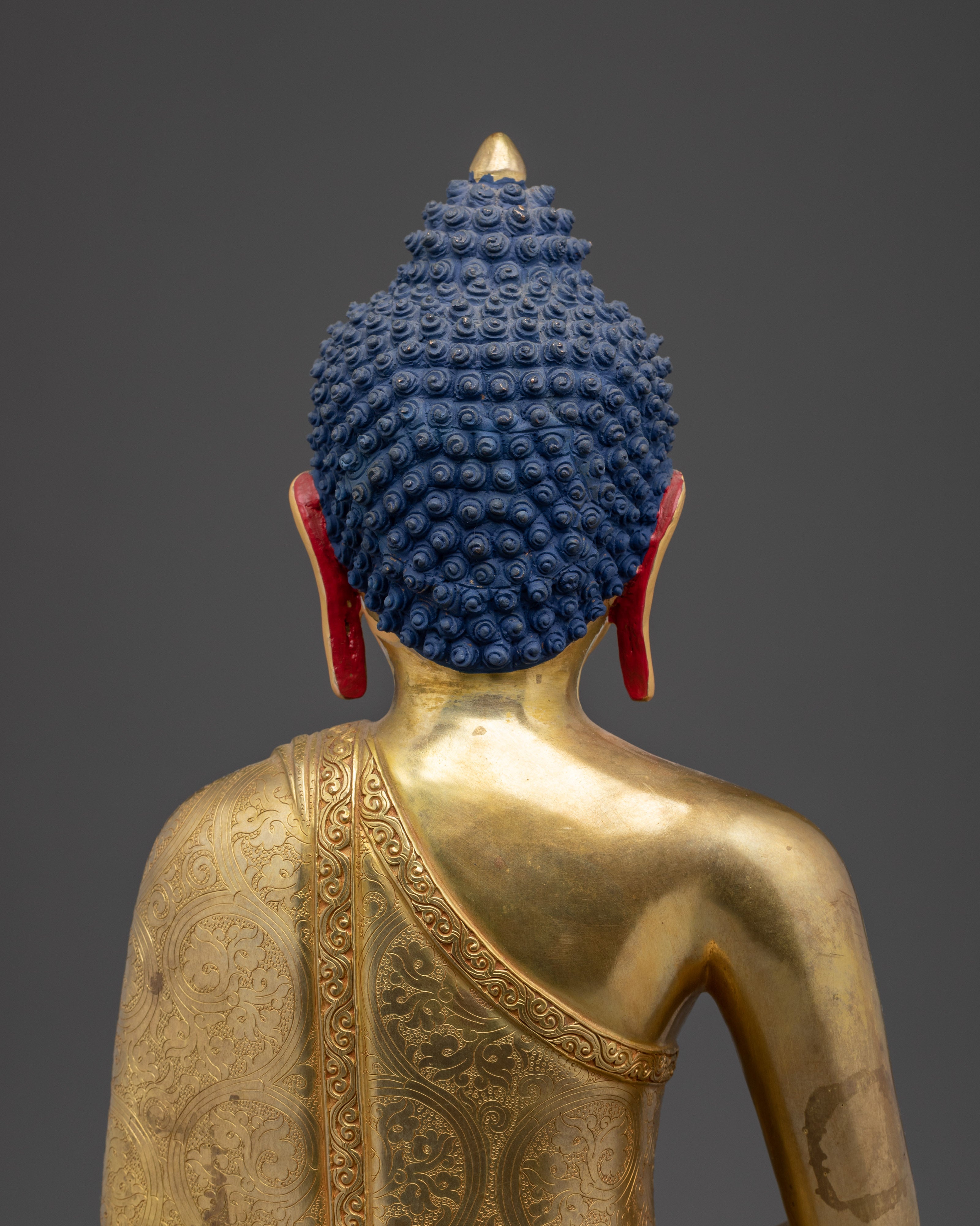 Enlightened Golden Amitabha Buddha Statue | Spiritual Buddha