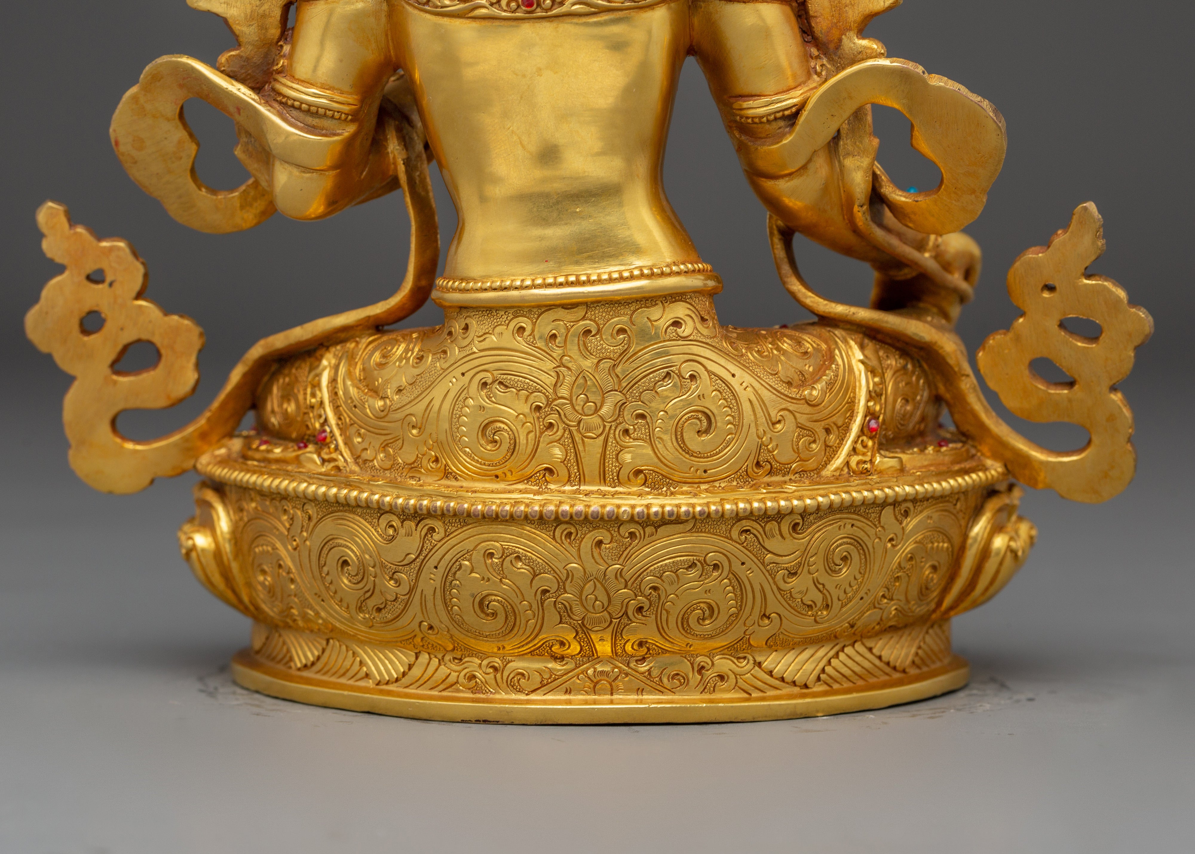 Tranquil Statue of Green Tara | Shyama Tara - Mother of Liberator