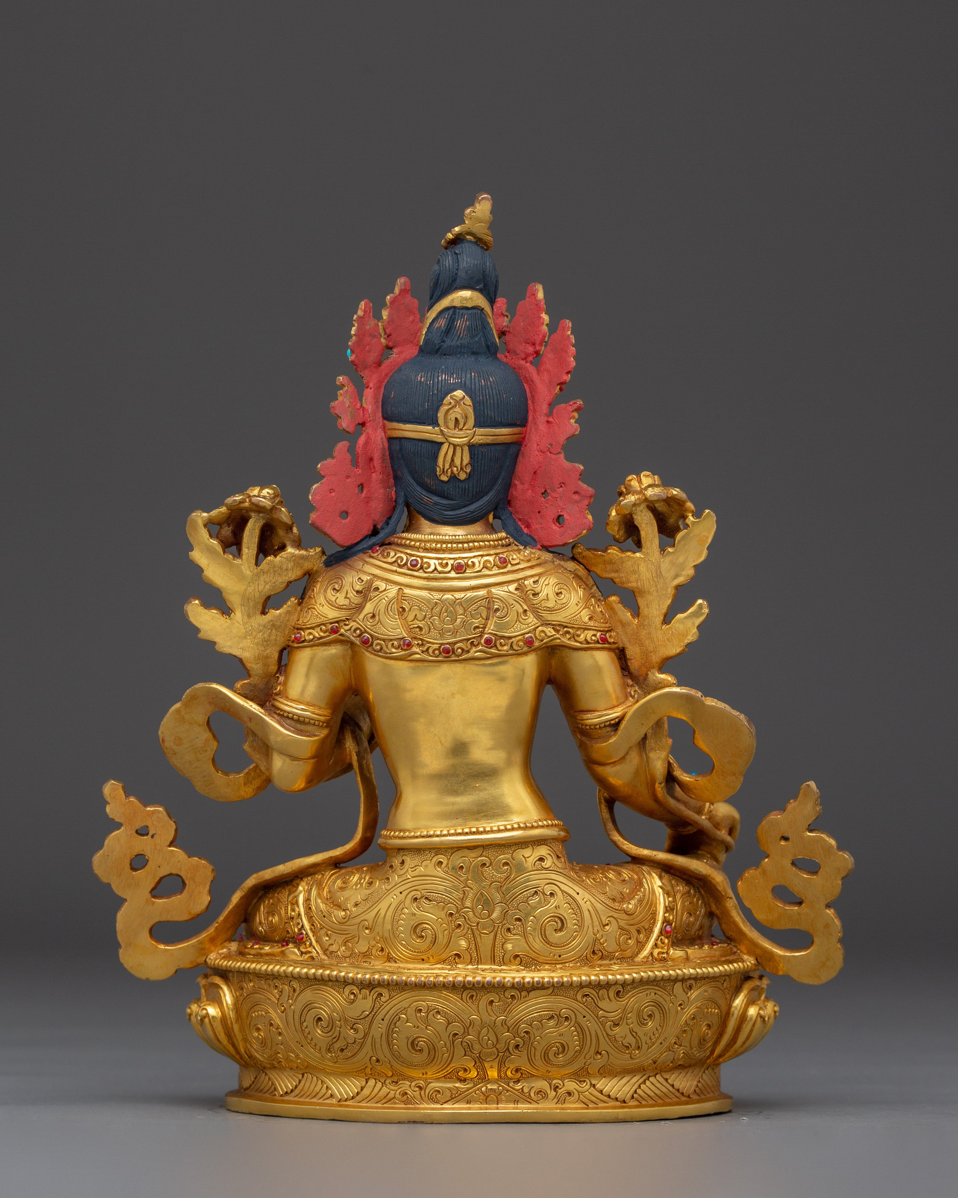 Tranquil Statue of Green Tara | Shyama Tara - Mother of Liberator