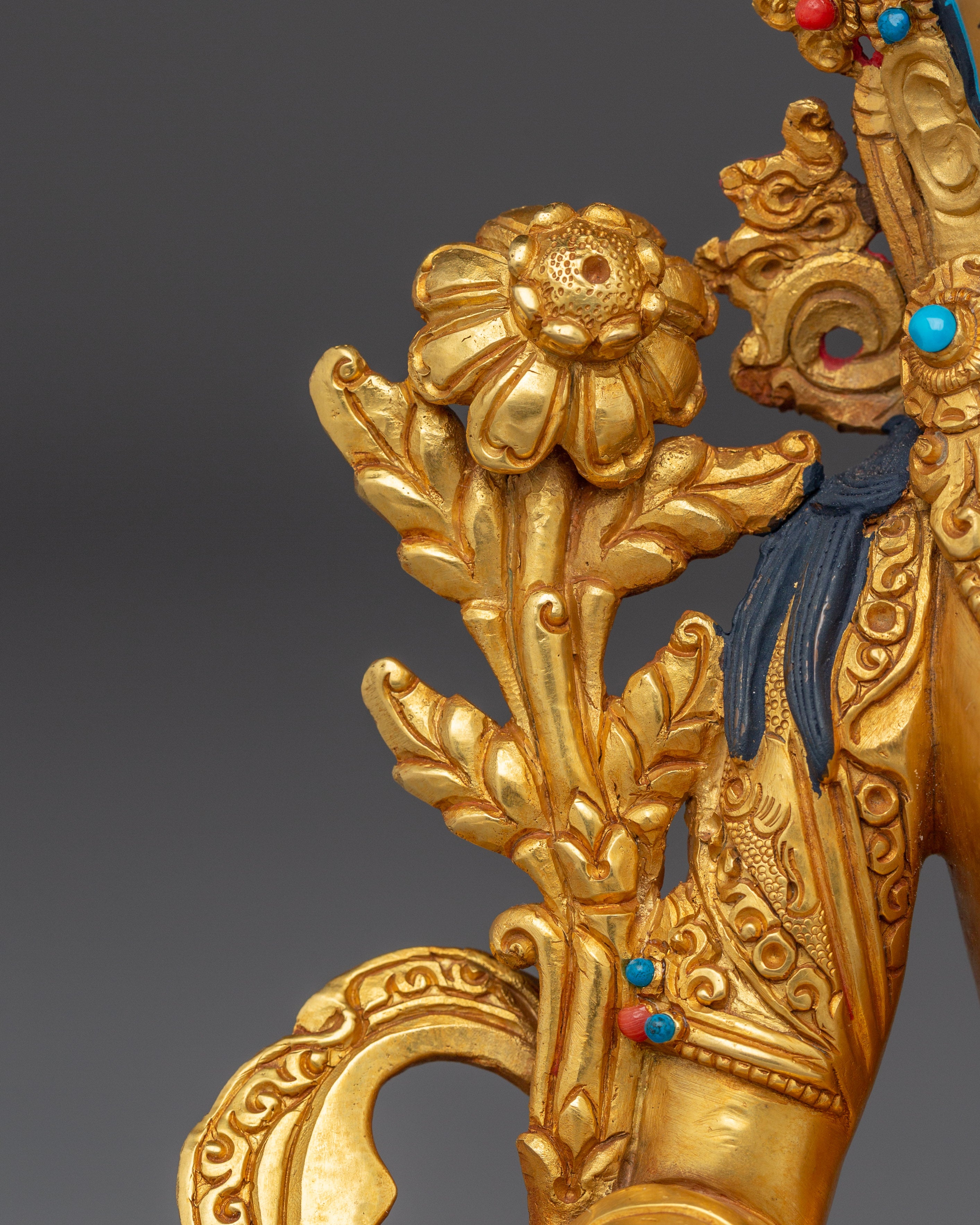 Handmade Statue of Sita Tara | White Tara - Tibetan Healing Deity