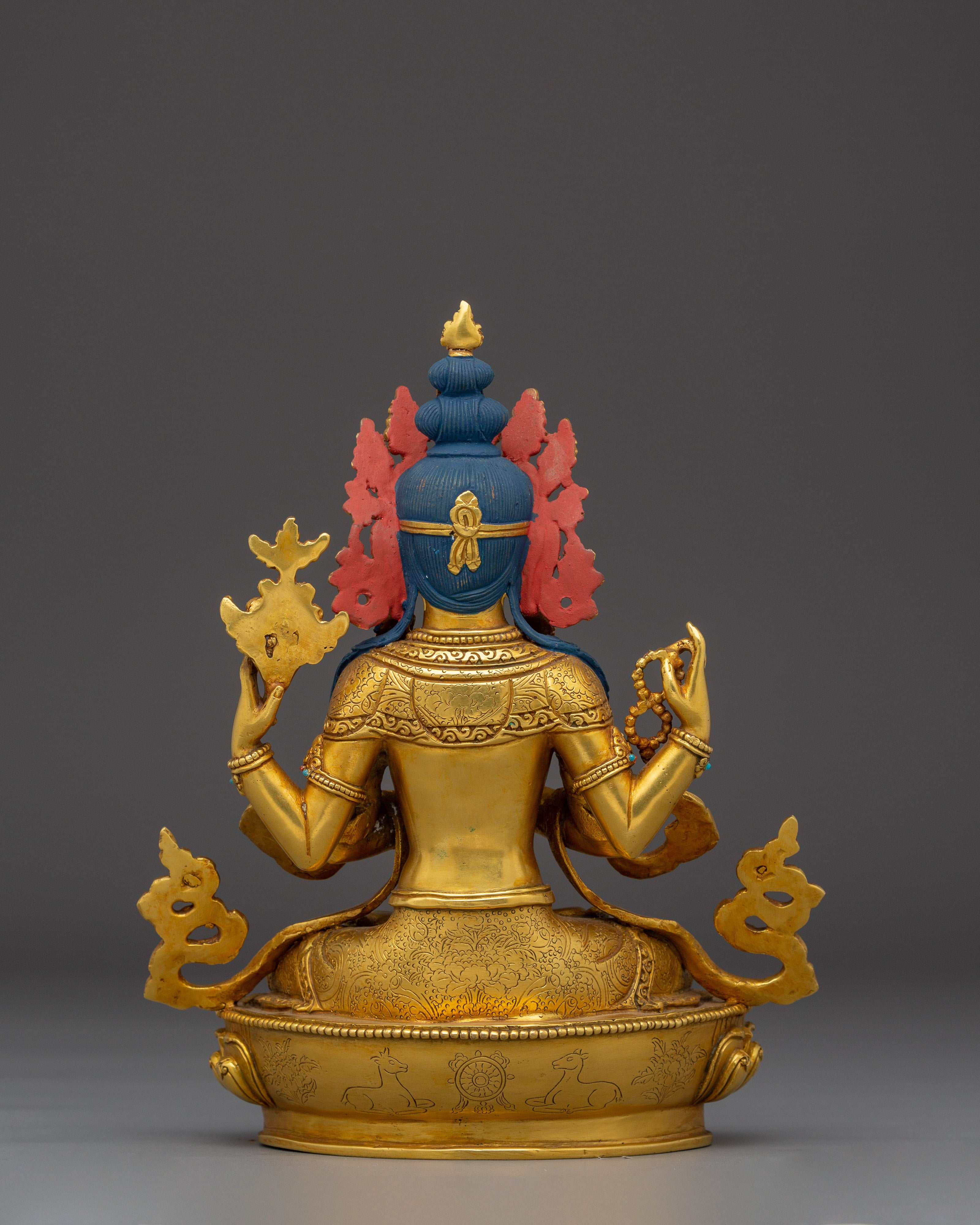 Peaceful Statue of Chenrezig | Bodhisattva of Infinite Compassion