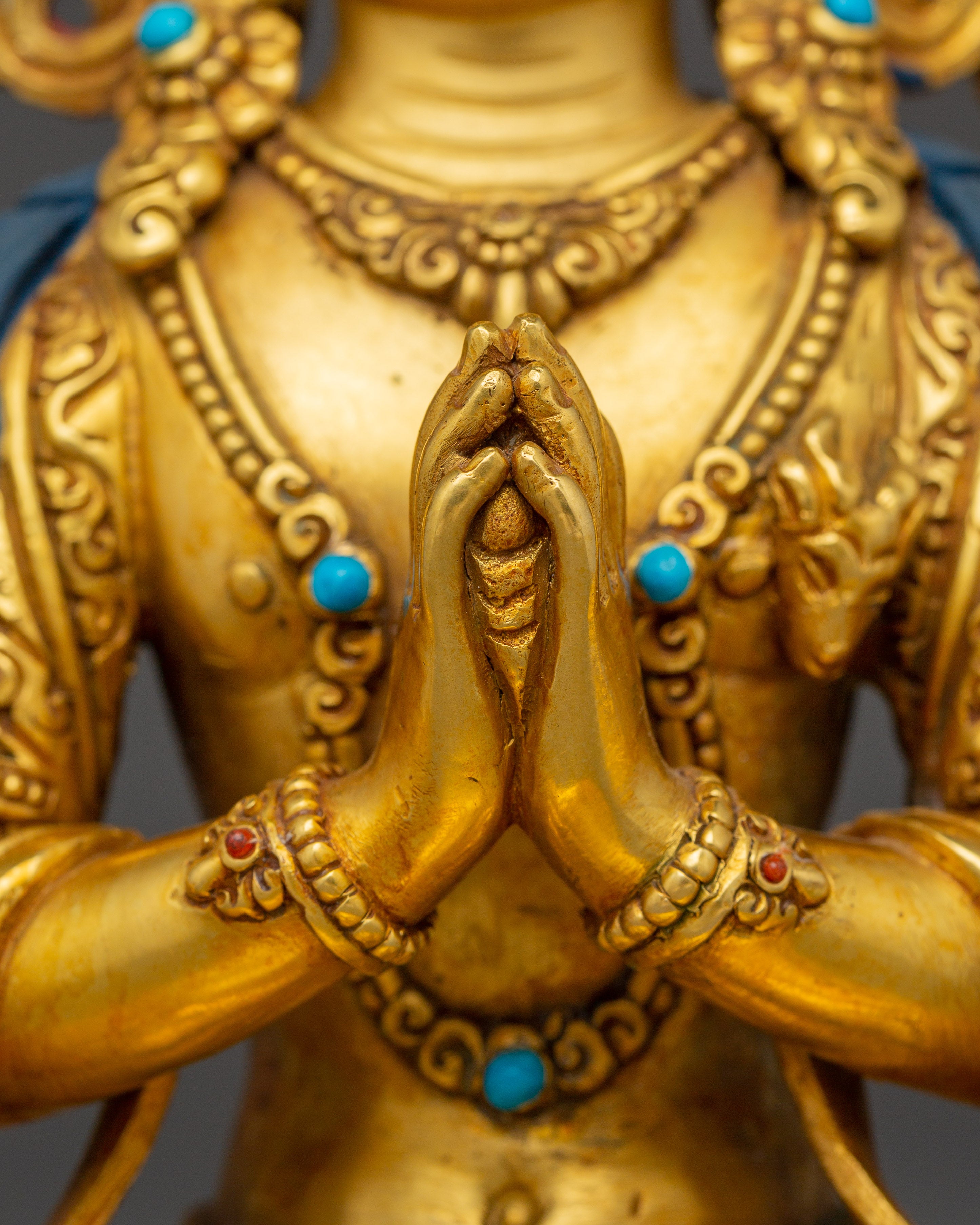 Peaceful Statue of Chenrezig | Bodhisattva of Infinite Compassion