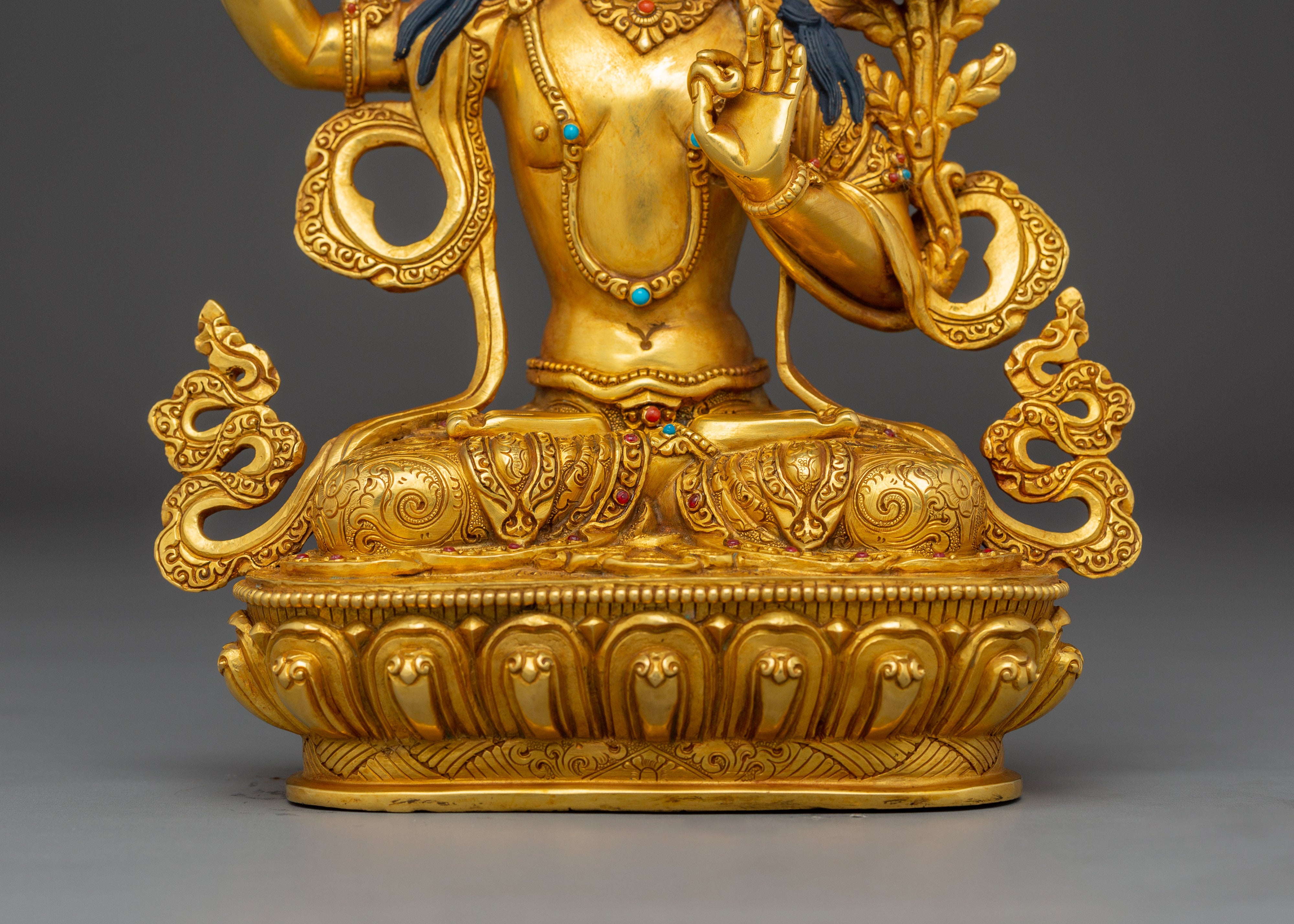 Prajna Bodhisattva Manjushri Artwork | Wielder of the Flaming Sword