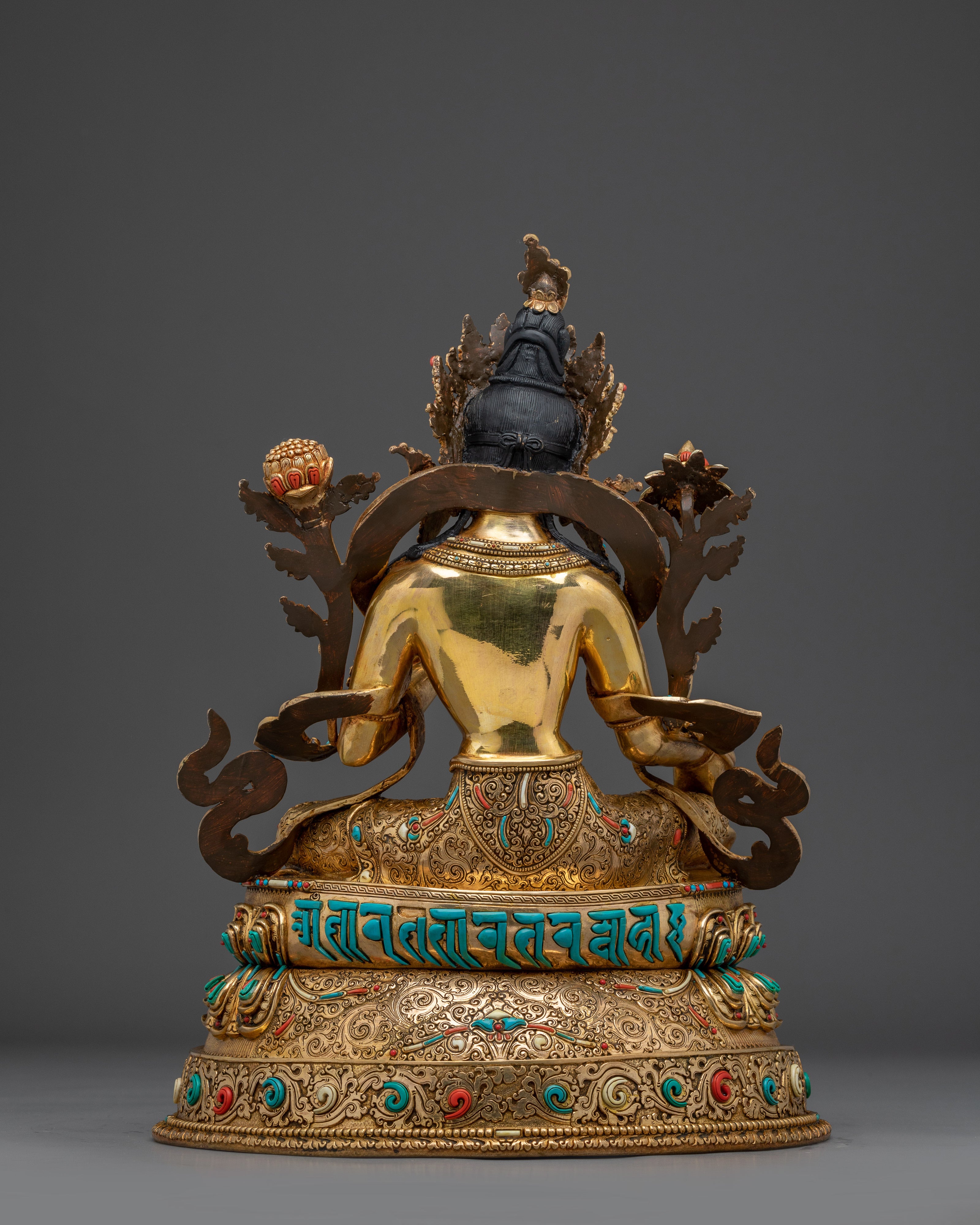 Majestic Statue of Bodhisattva Green Tara | Mother of Liberation