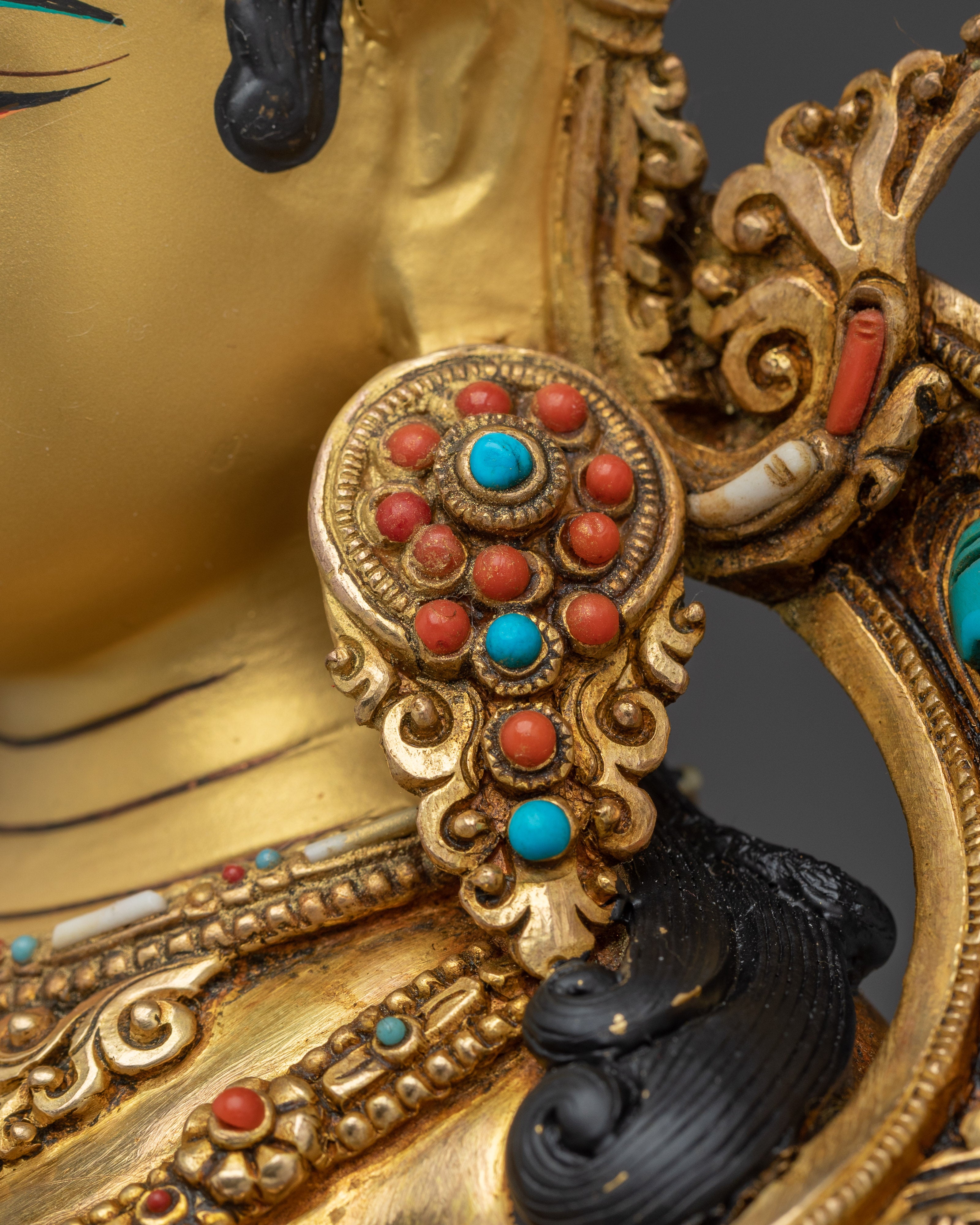 Majestic Statue of Bodhisattva Green Tara | Mother of Liberation