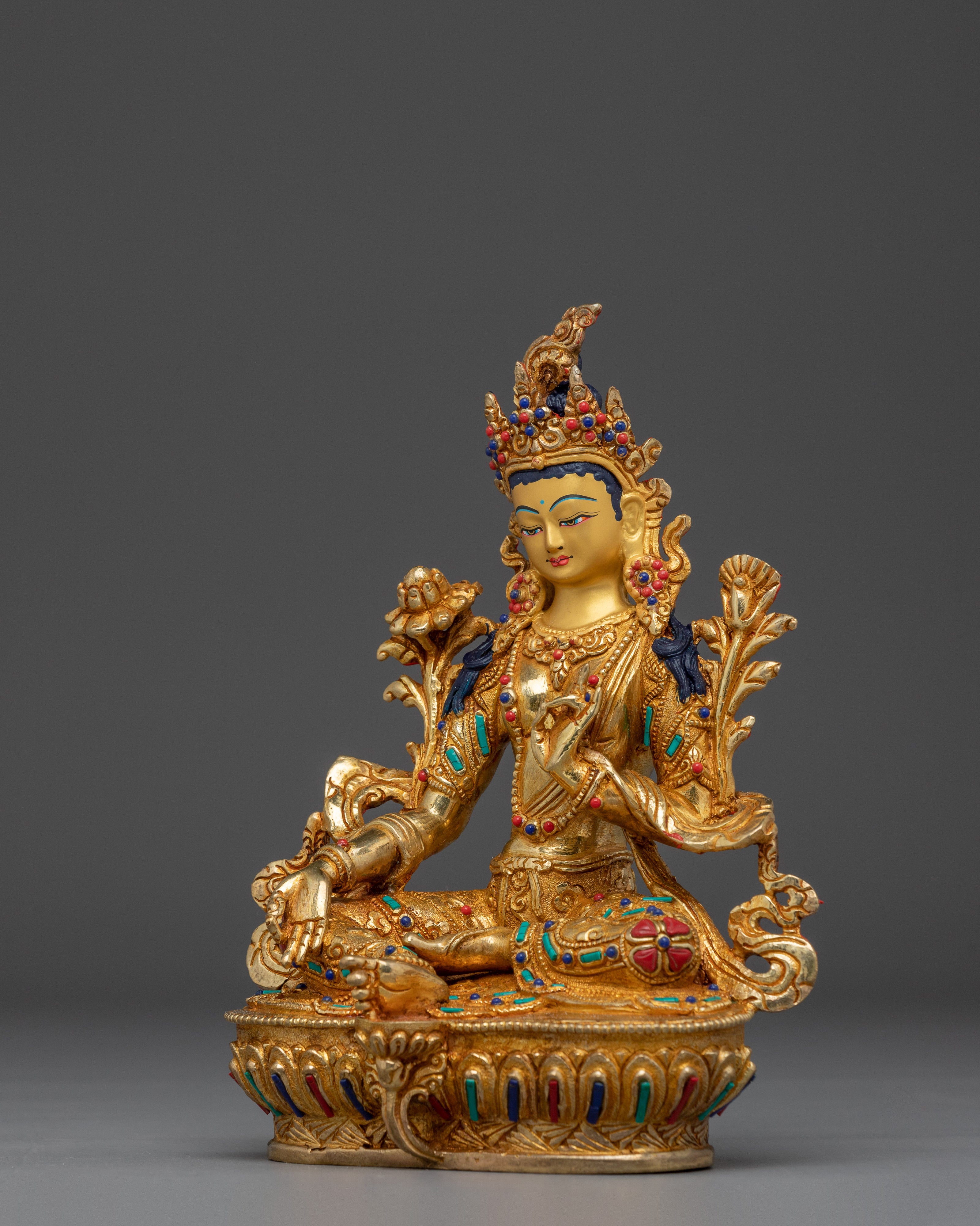 Feminine Energy of Green Tara Artwork | Mother of Liberation