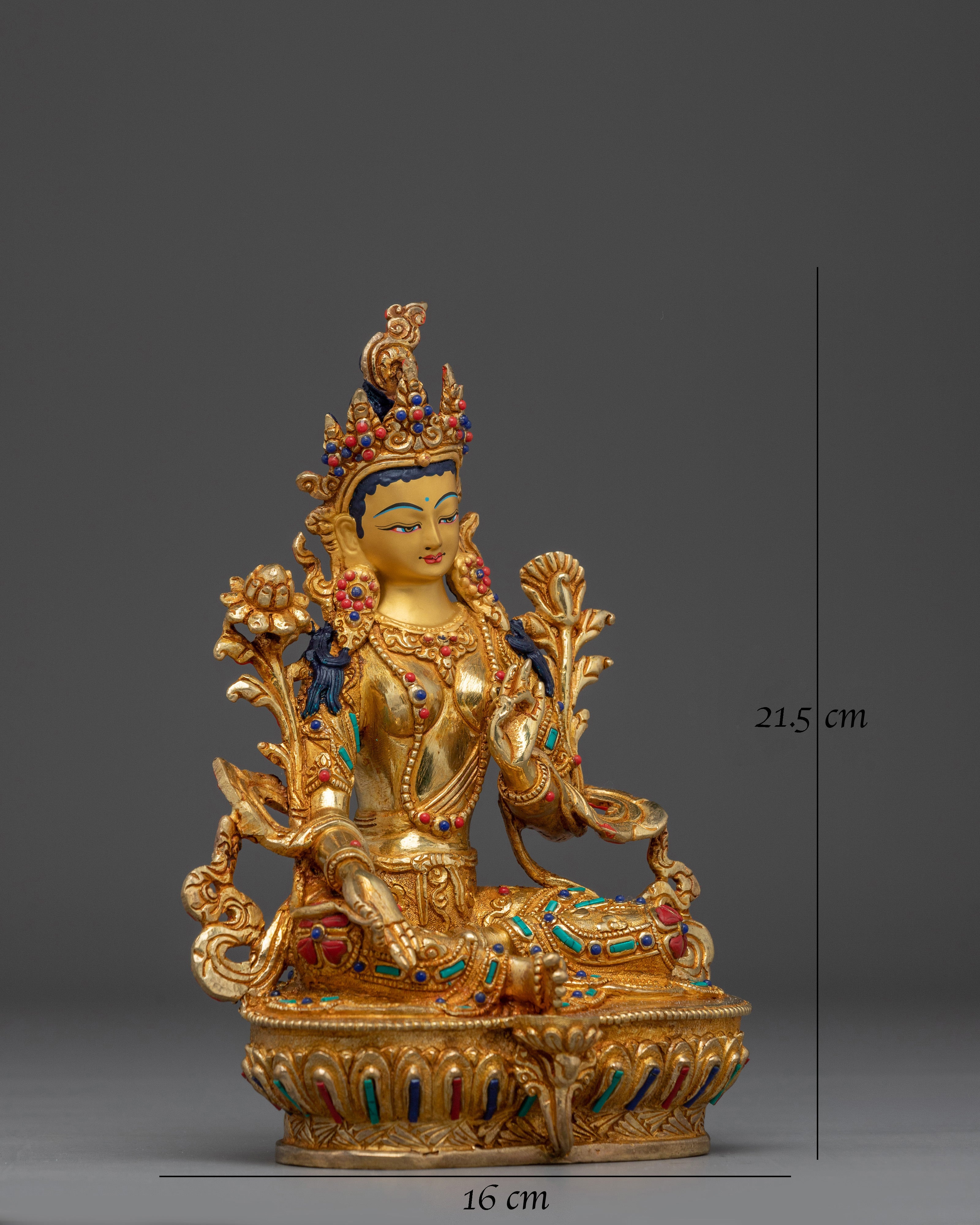 Feminine Energy of Green Tara Artwork | Mother of Liberation