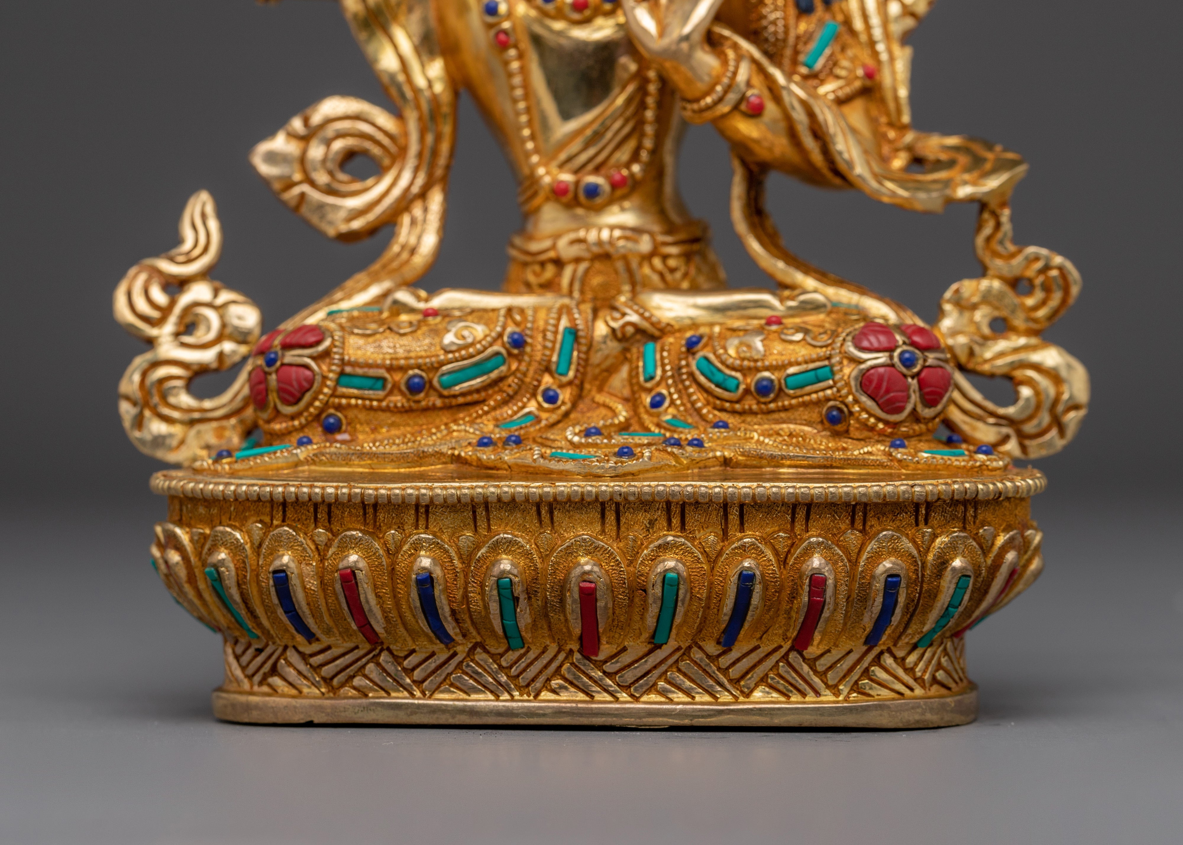 Enlightened Bodhisattva Manjushri Statue | Symbol of Wisdom