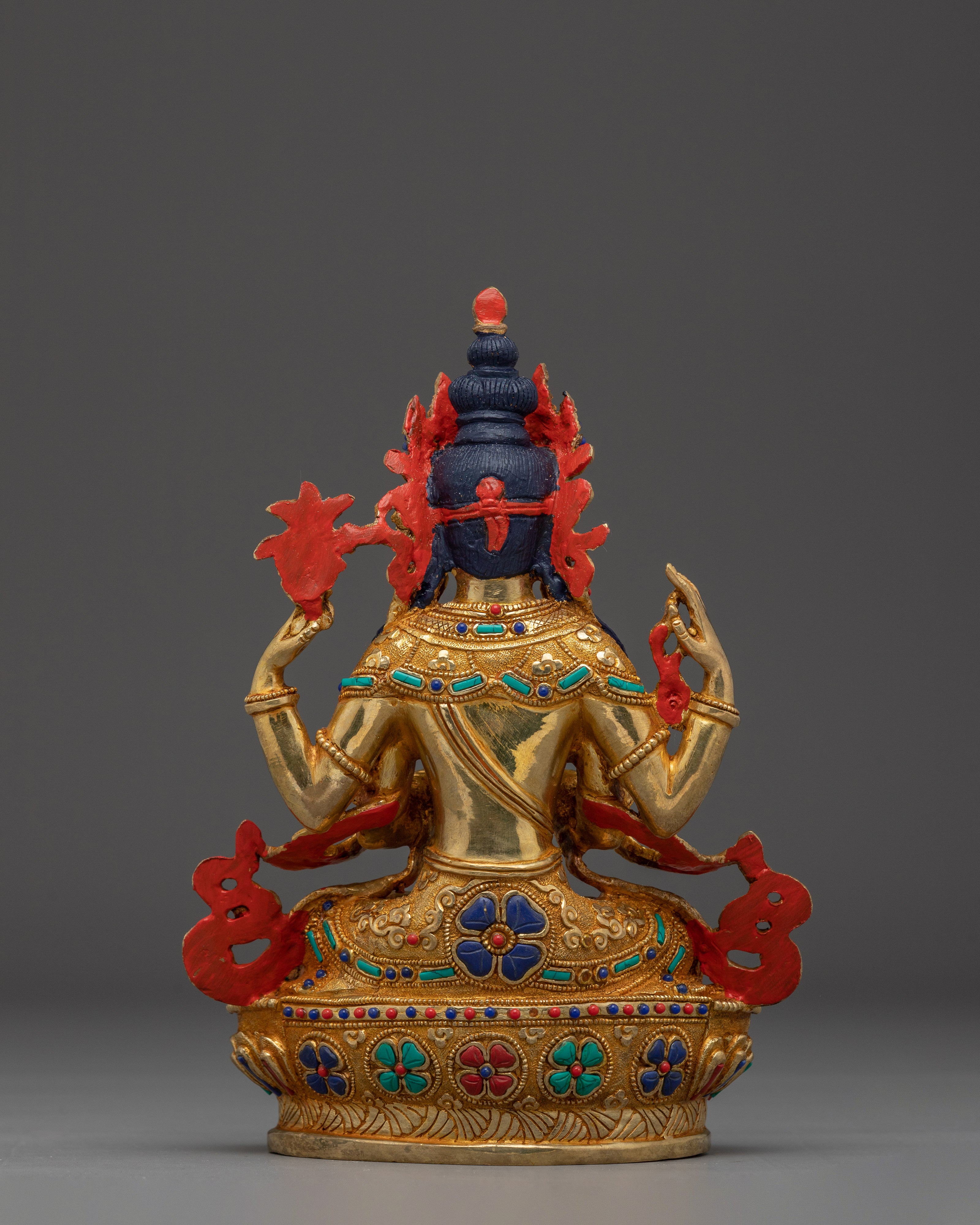 Peaceful Compassionate Chenrezig Art | Bodhisattva Avalokiteshvara