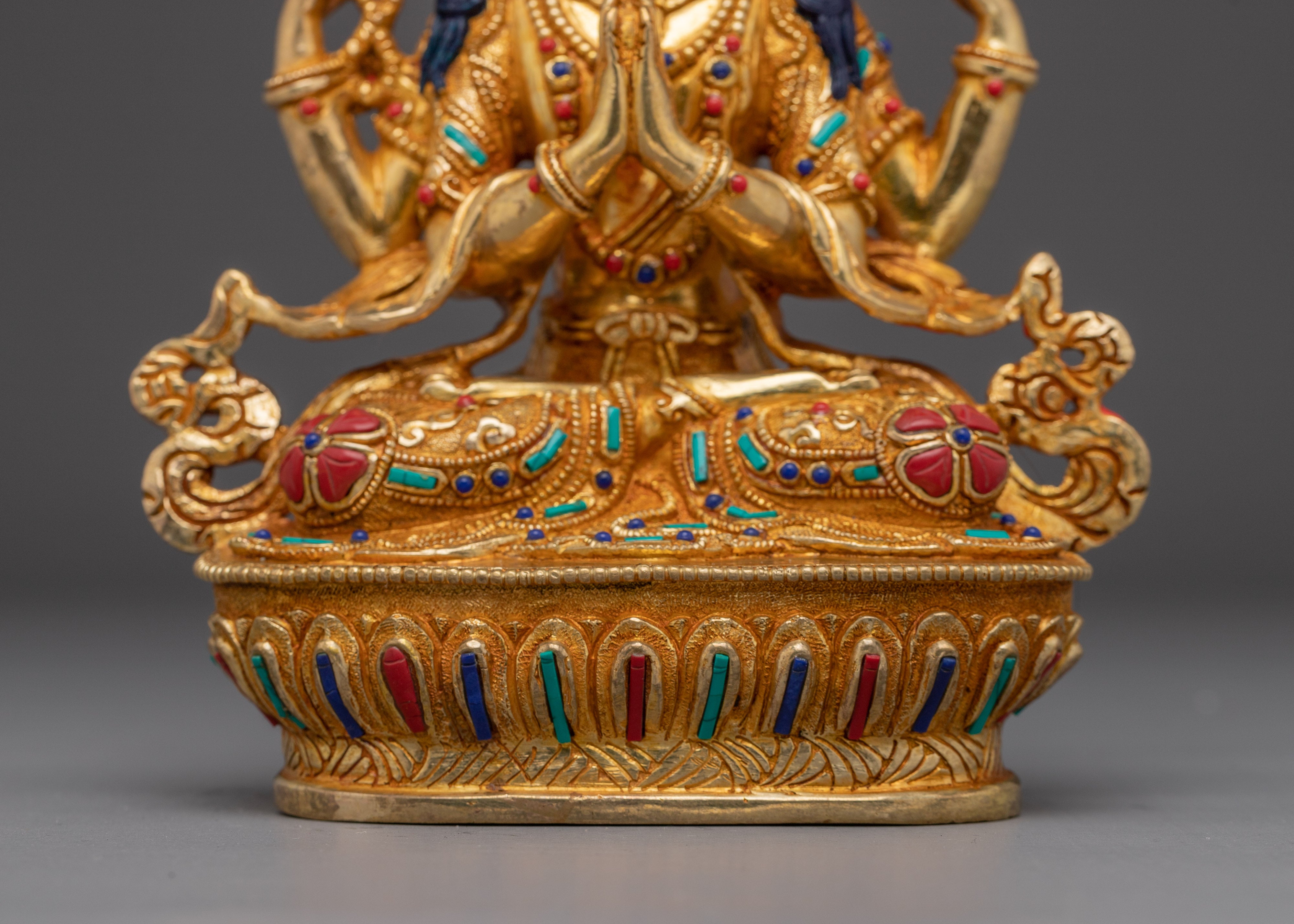 Peaceful Compassionate Chenrezig Art | Bodhisattva Avalokiteshvara