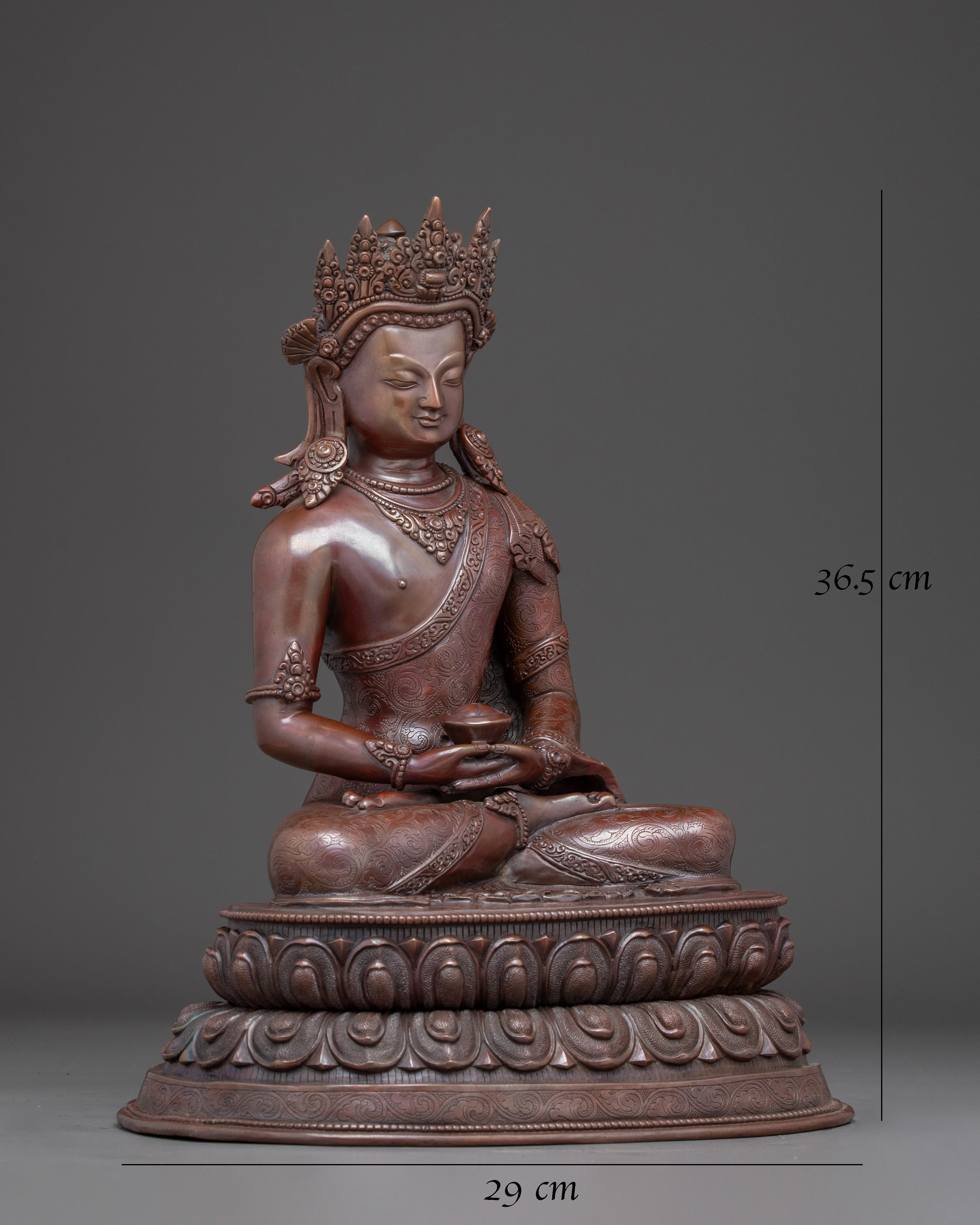 Handcrafted Tibetan Artwork of Amitabha Buddha