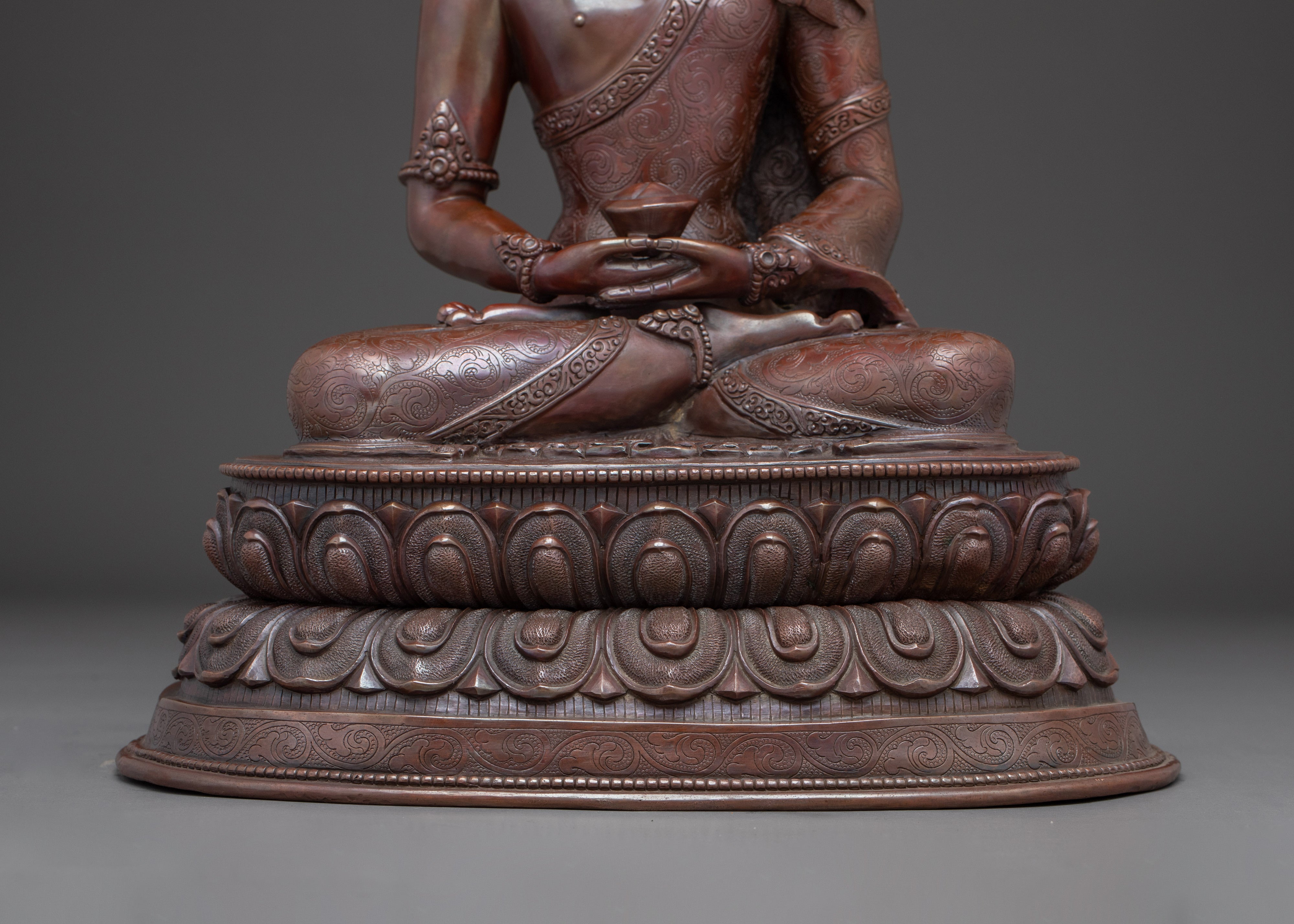 Handcrafted Tibetan Artwork of Amitabha Buddha | Buddha of Compassion