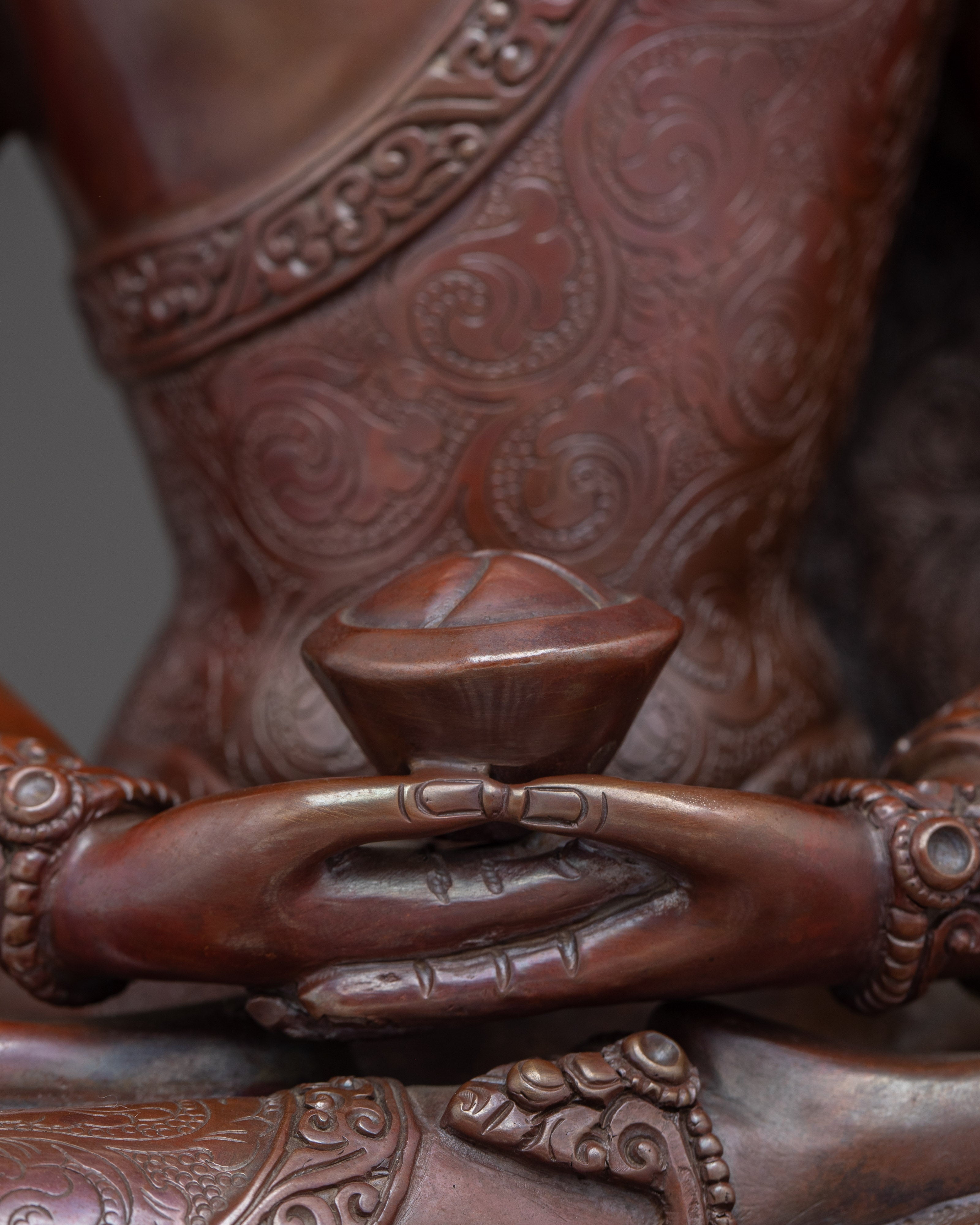 Handcrafted Tibetan Artwork of Amitabha Buddha | Buddha of Compassion