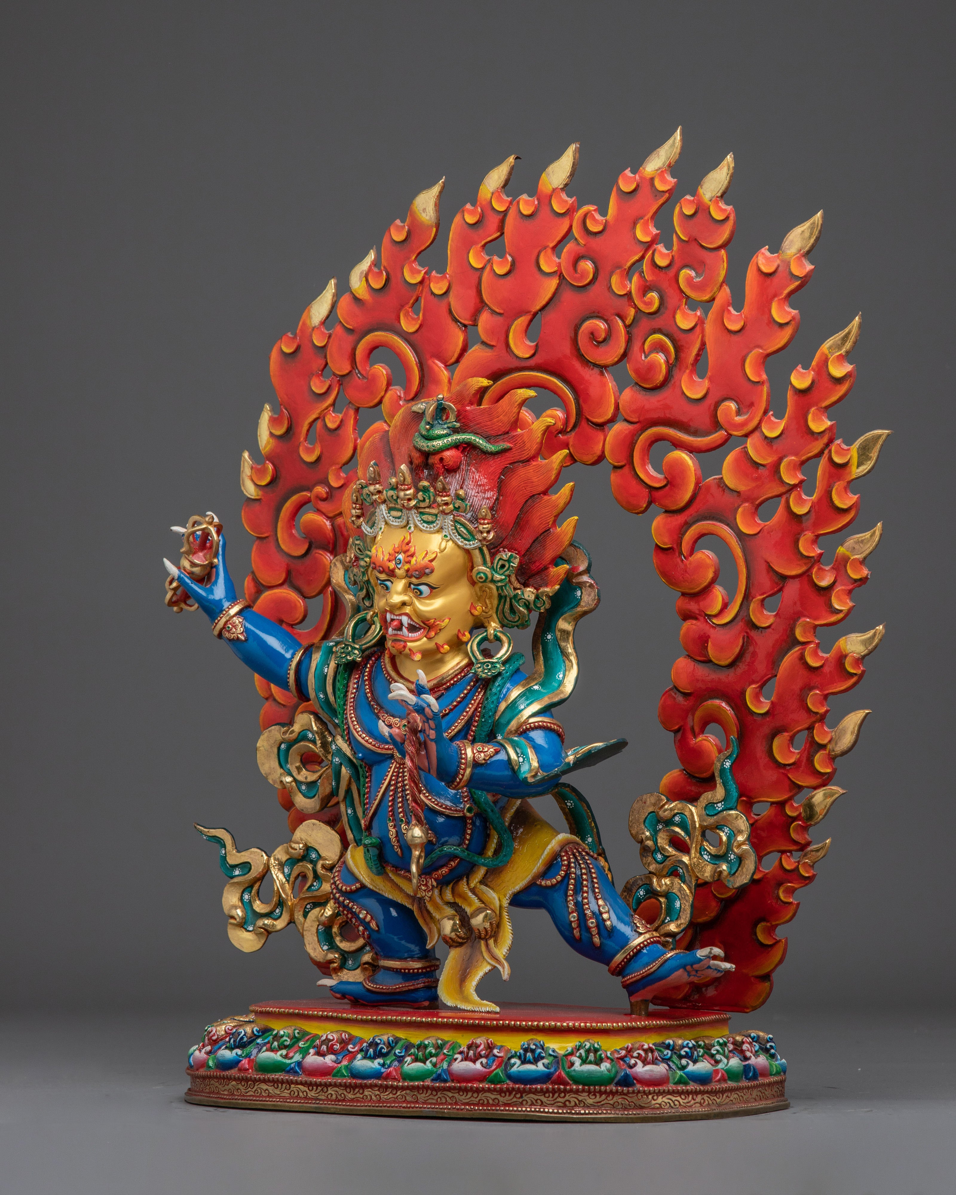 Protector of Buddha Vajrapani Art | Vajrayana protector