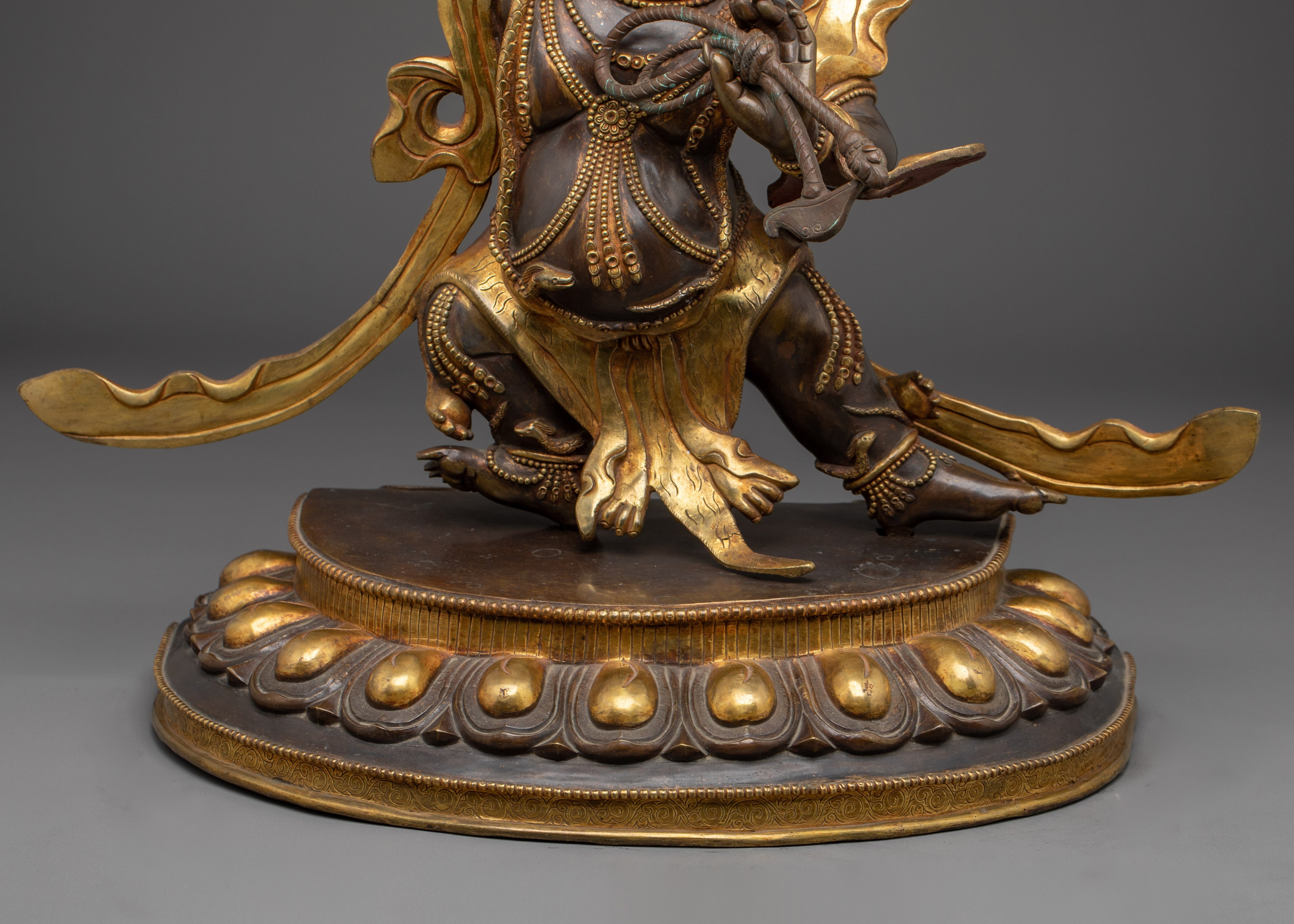 Buddhist Protector Deity Vajrapani | Tantric Deity Statue