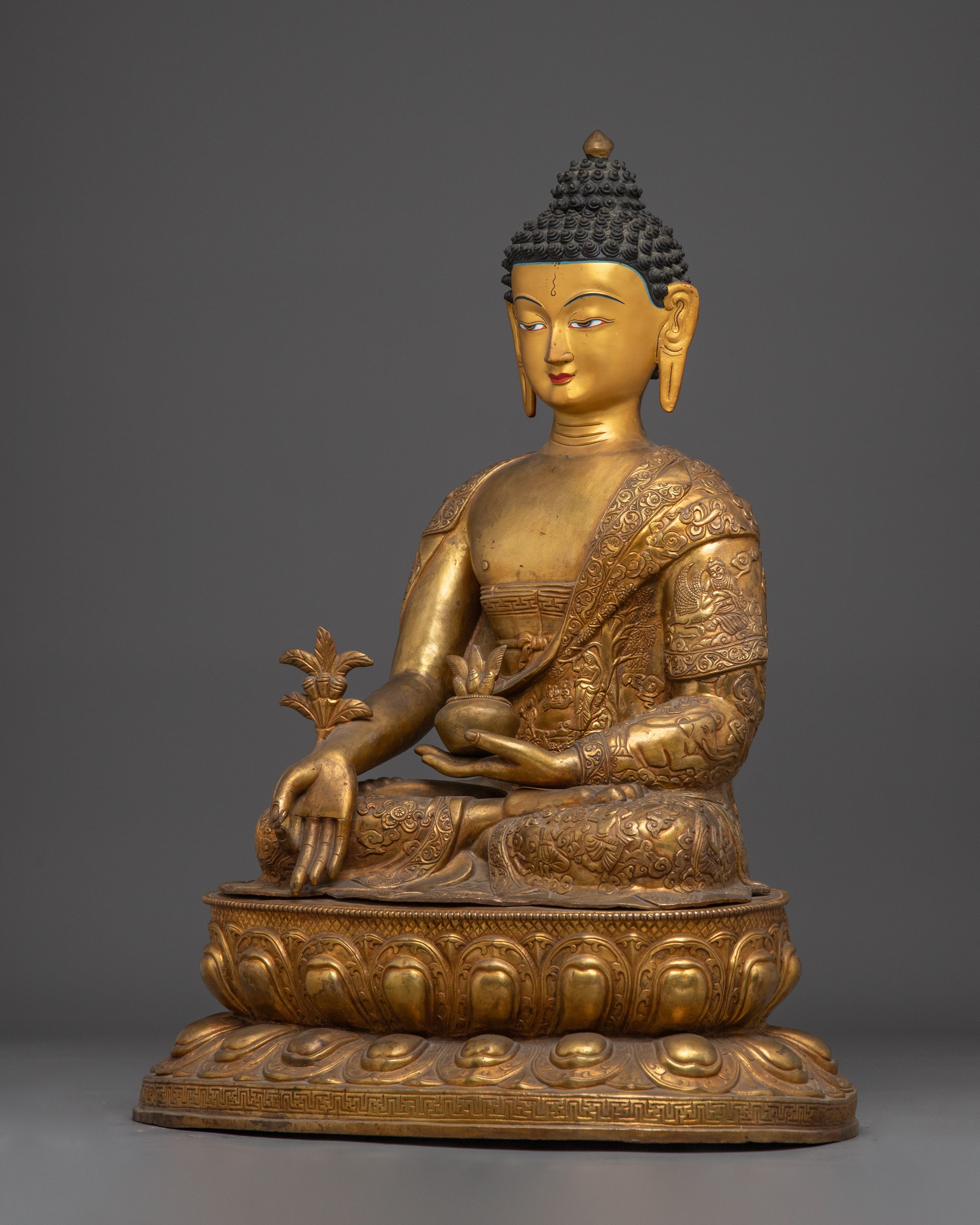 Medicine Buddha Enlighten Healing Art | Symbol of wellness and Enlightenment