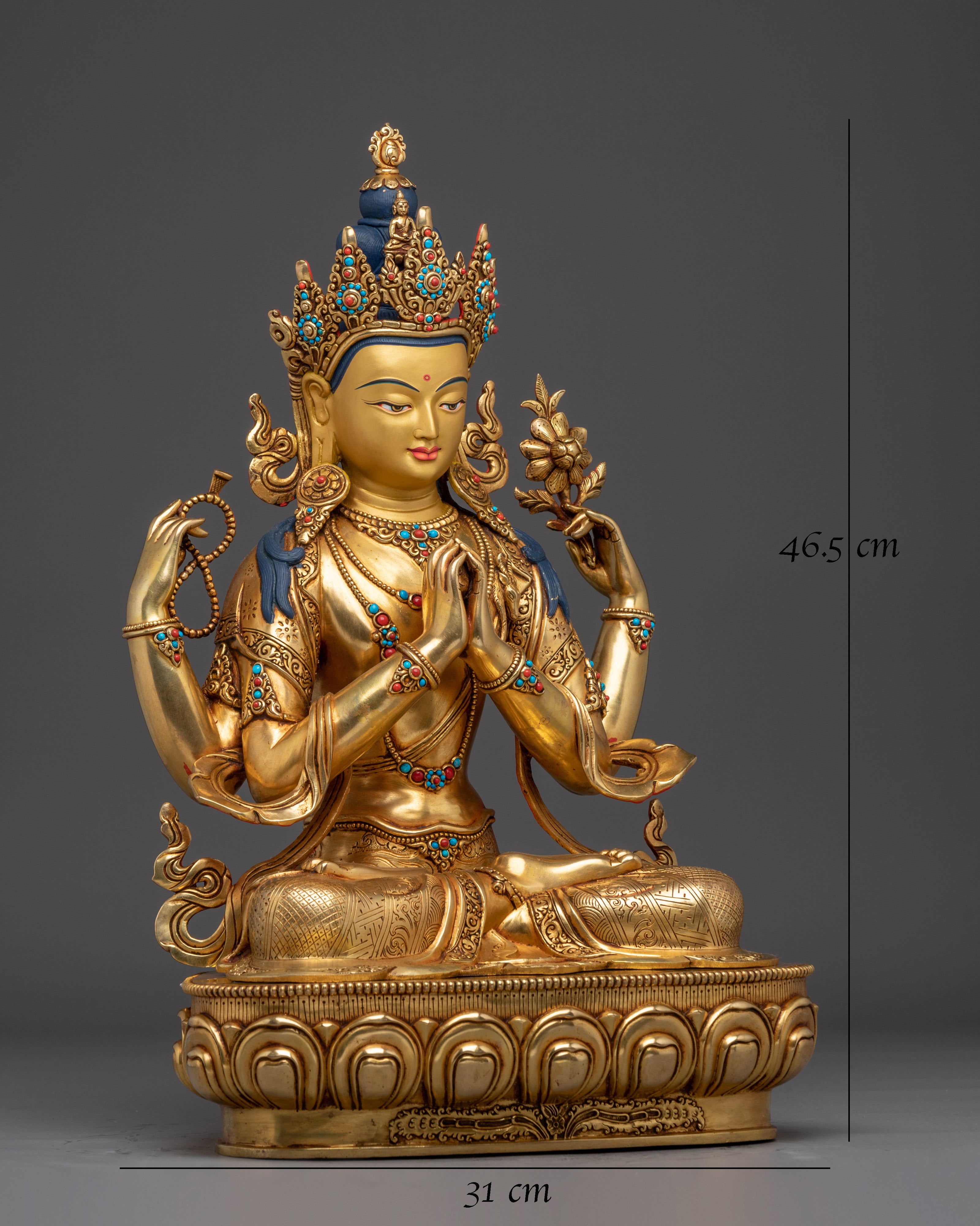 Protective Bodhisattva Chenrezig Artwork