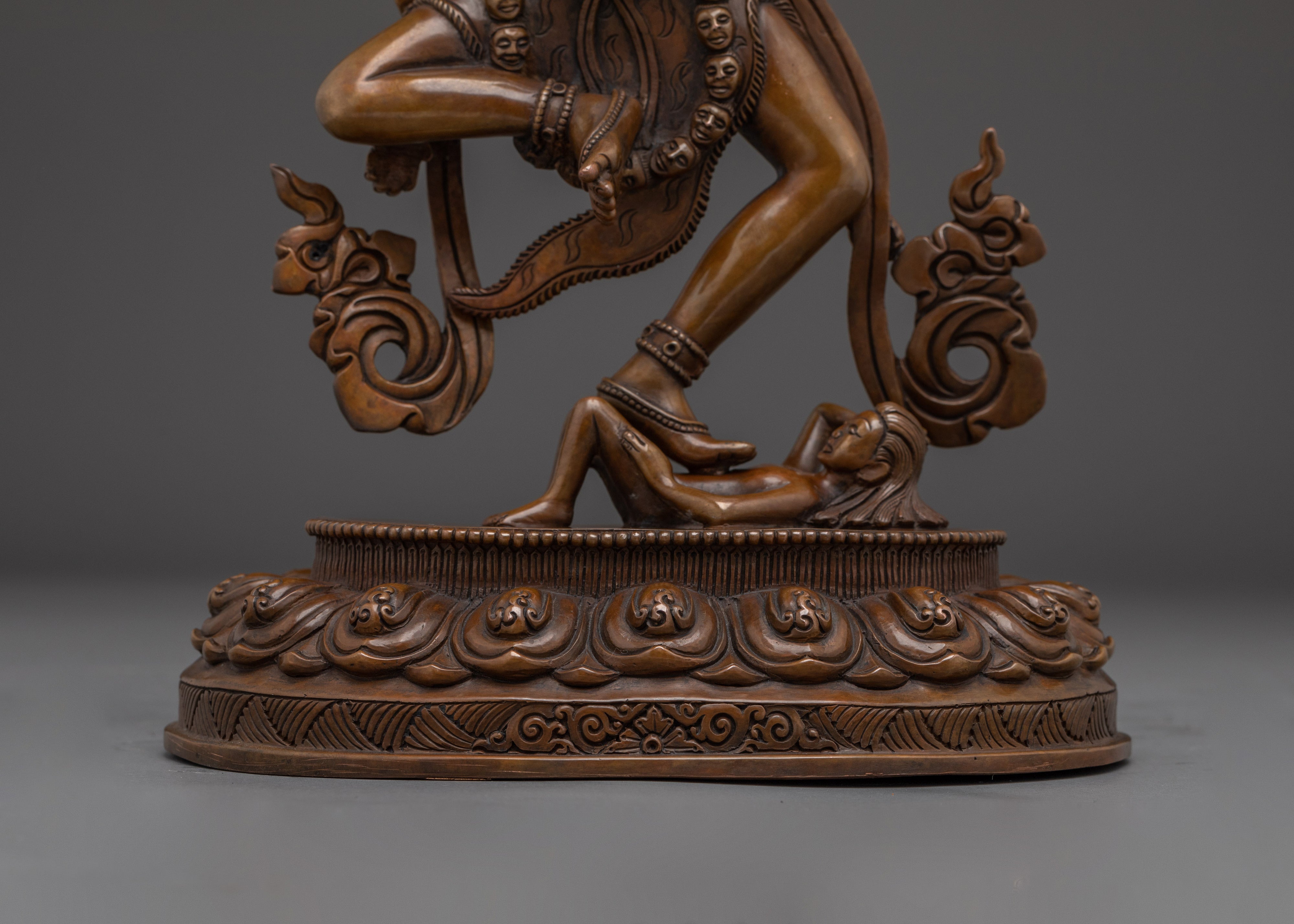 Tantric Female Deity Dorje Phagmo Sculpture | Wrathful Dakini