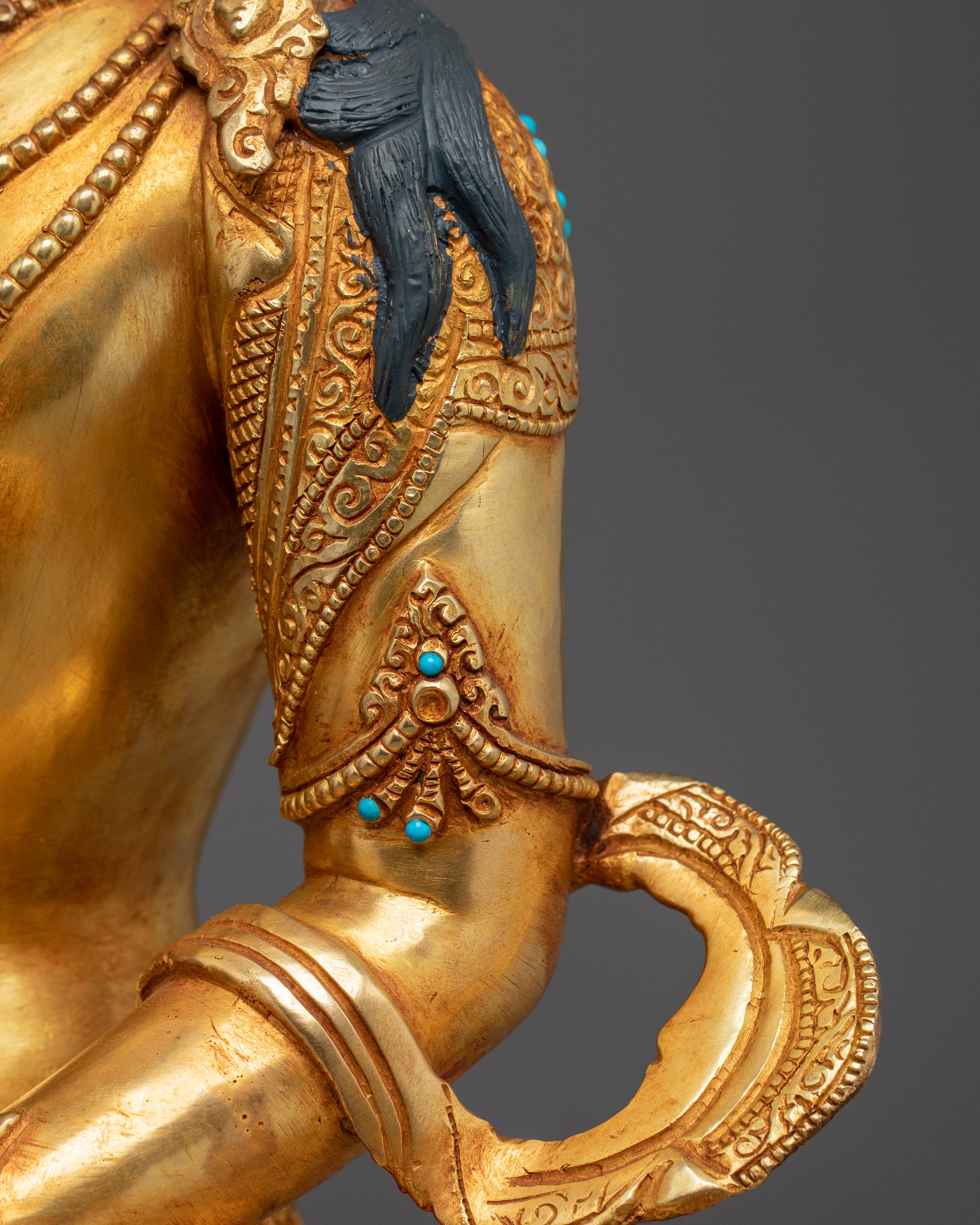 Buddhist Deity Amitayus Copper Statue | Deity for Longevity