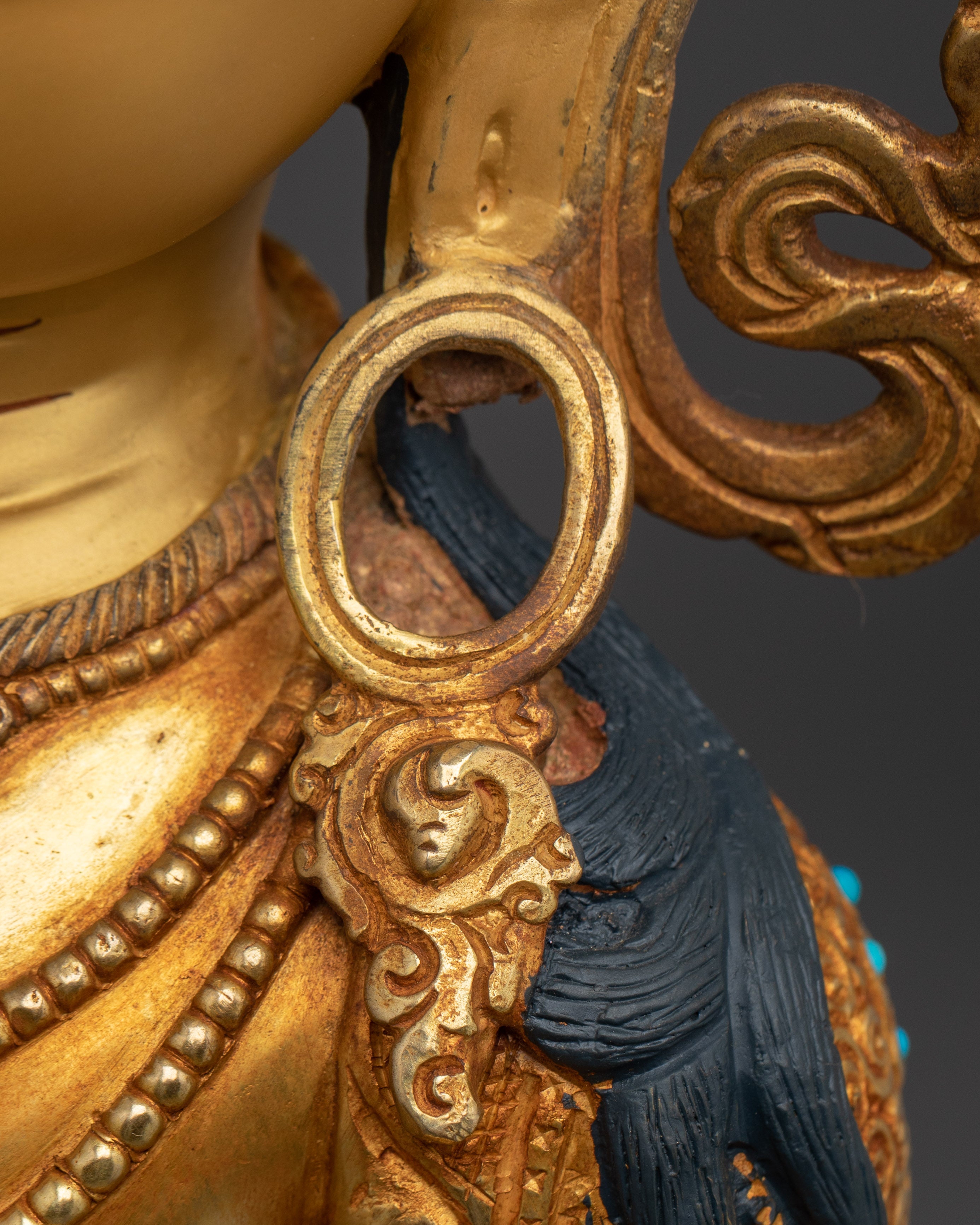 Buddhist Deity Amitayus Copper Statue | Deity for Longevity