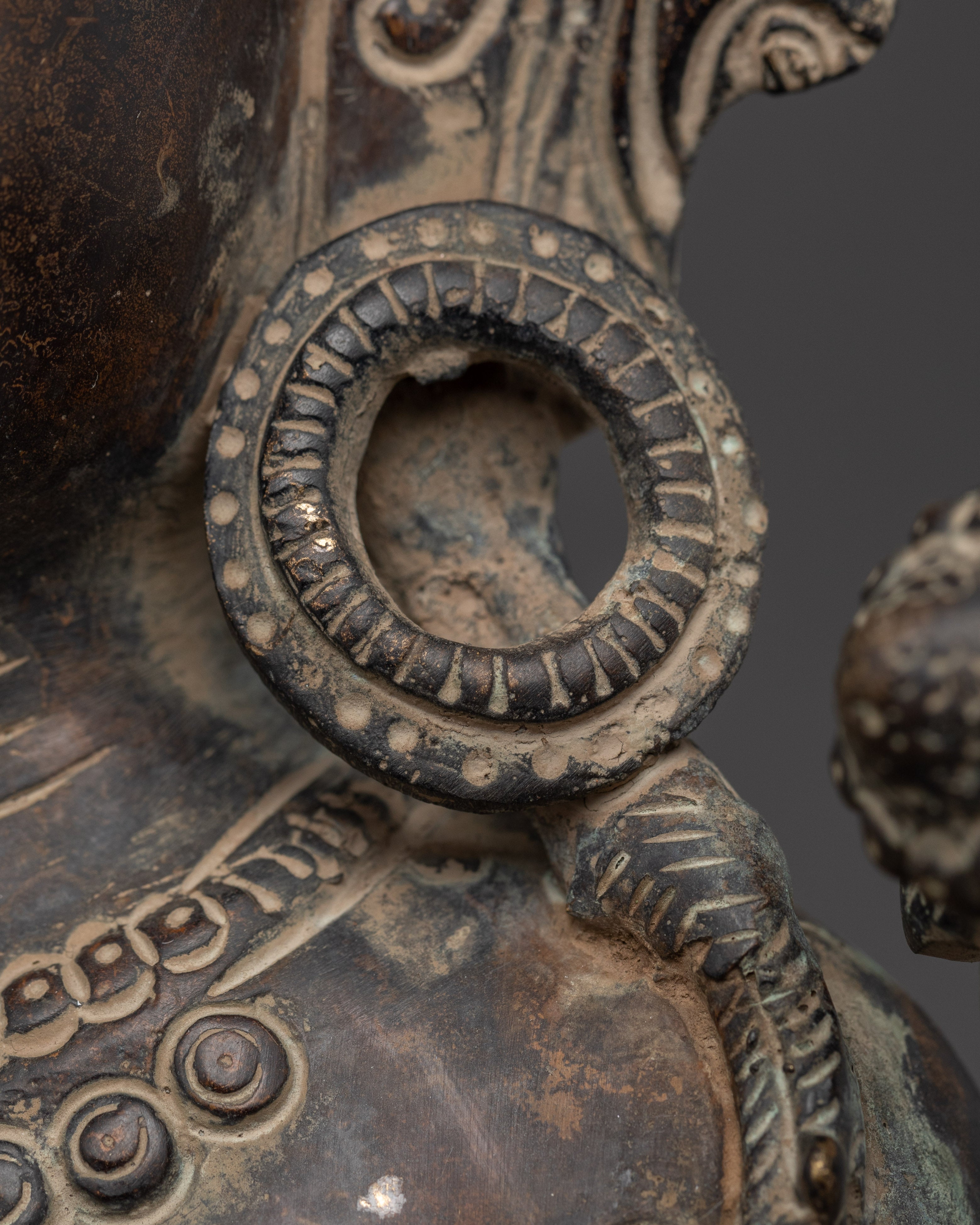 Female Compassion Deity Green Tara | Nepali Handcrafted Tibetan Art