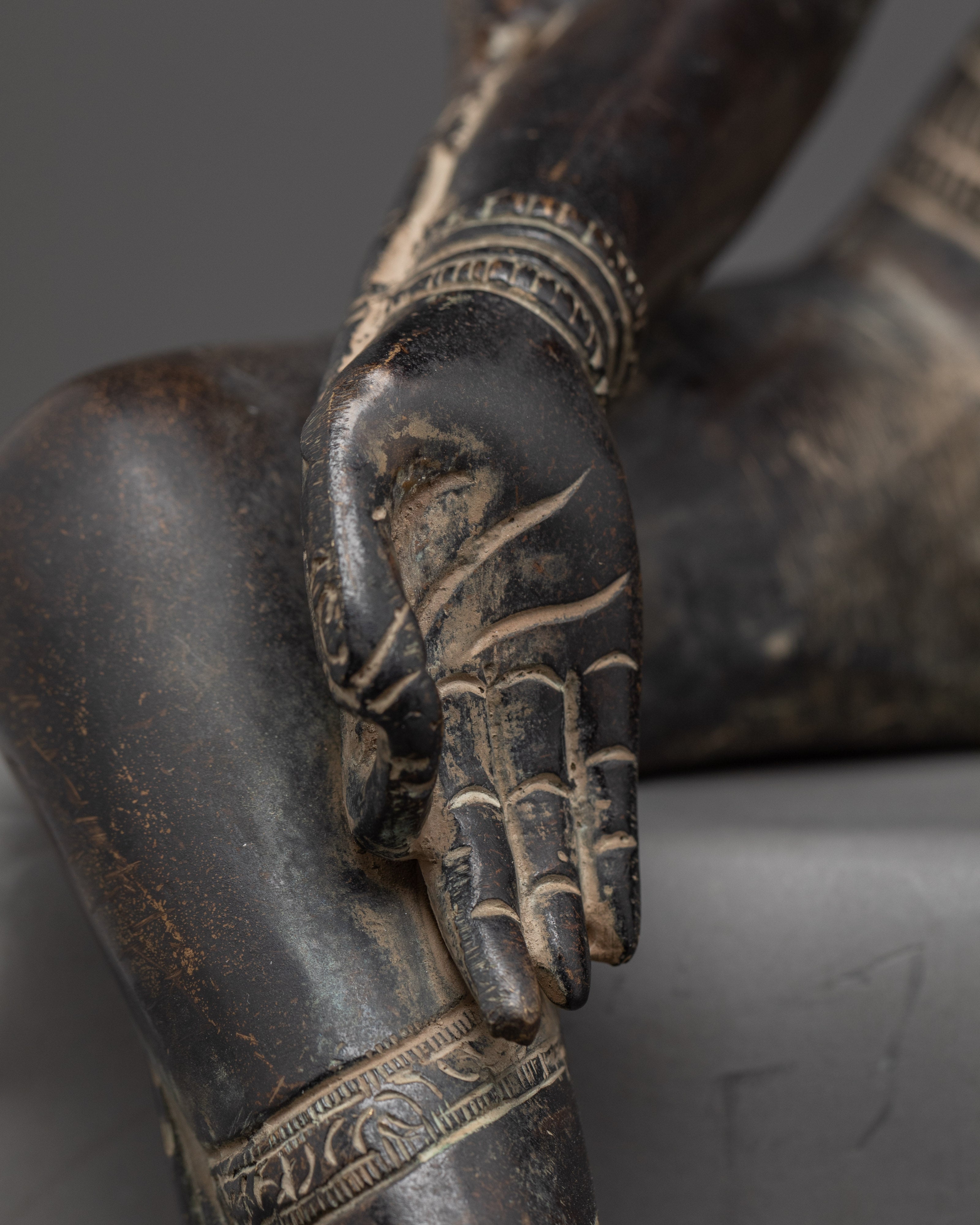 Female Compassion Deity Green Tara | Nepali Handcrafted Tibetan Art