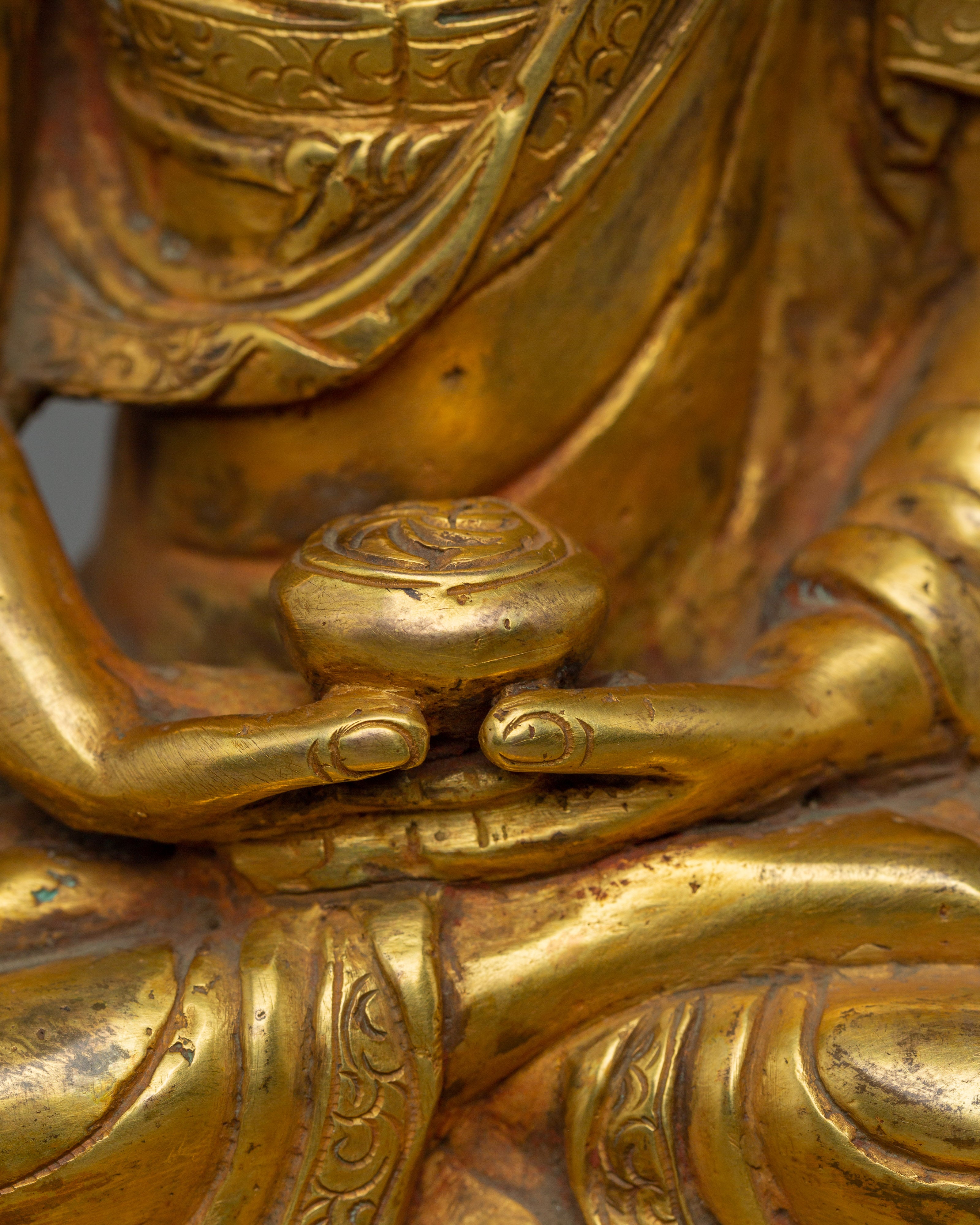 Peaceful Deity Statue of Amitabha Buddha | Buddha of Boundless Light