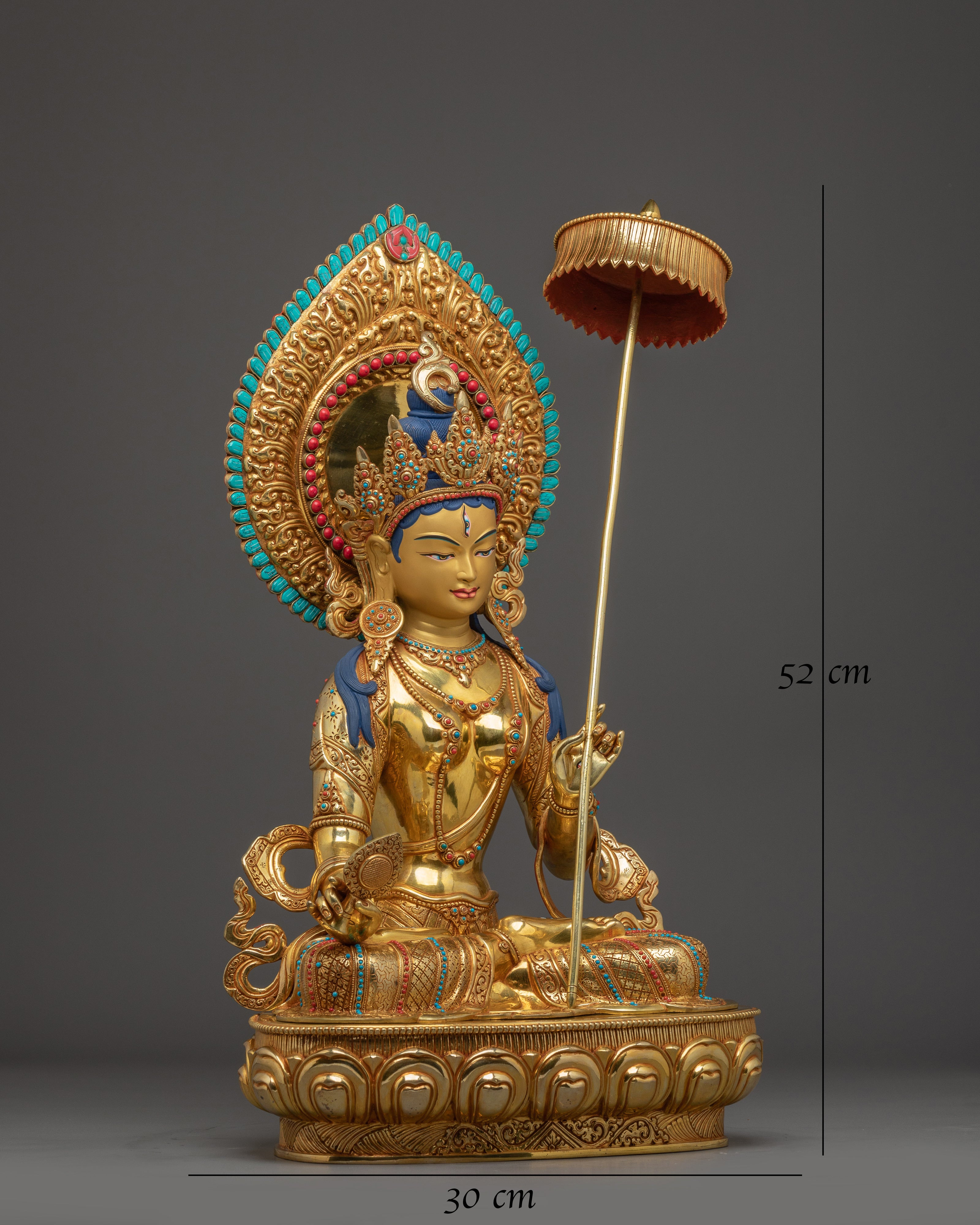 Handmade Sitatapatra Sculpture