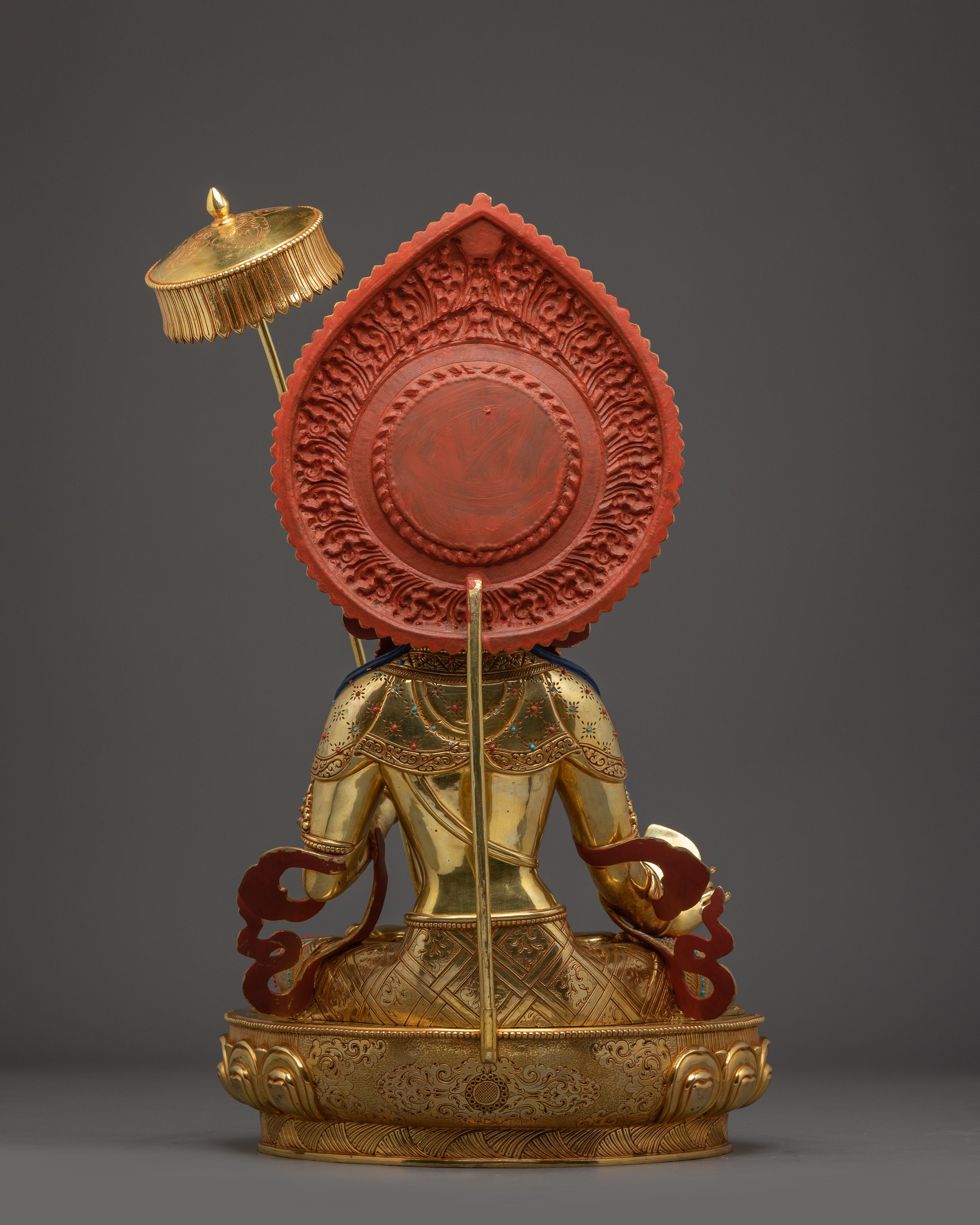 Handmade Sitatapatra Sculpture | White Umbrella Deity