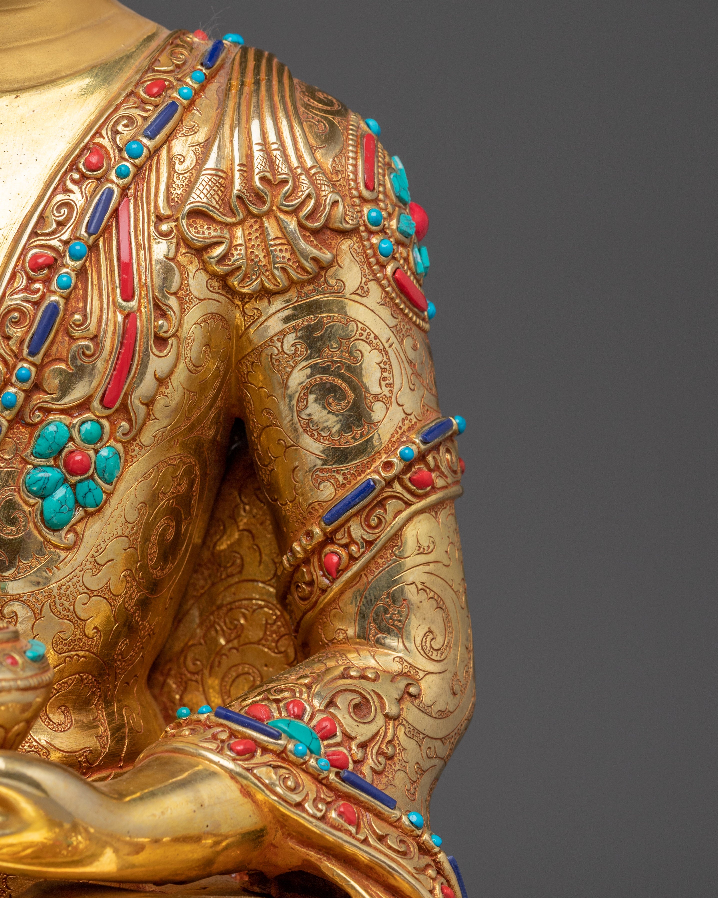 Shakyamuni Buddha, Peaceful Meditation Idol | Mindfulness Home Decor