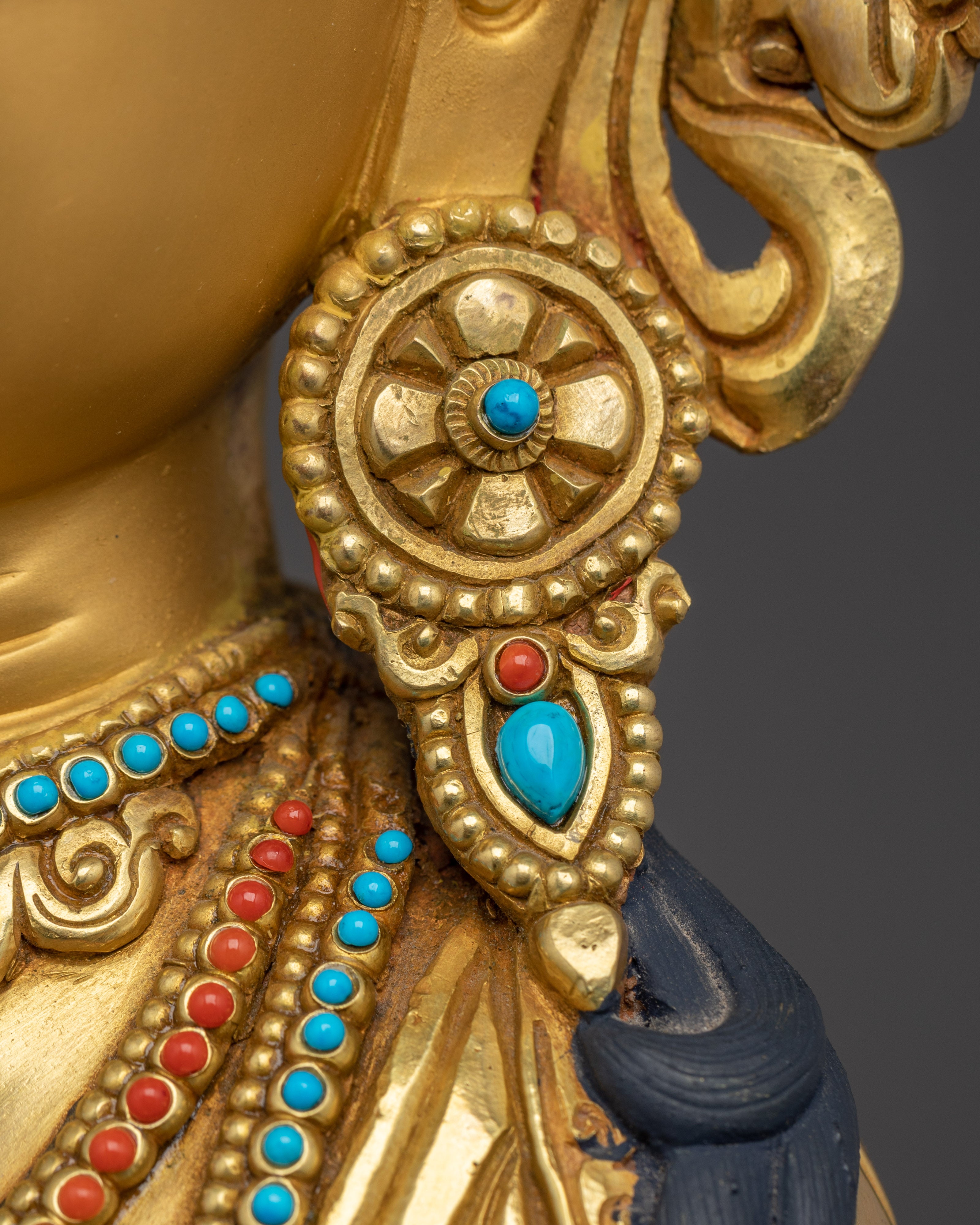 Buddhist Longevity Deity Amitayus Statue | Long Life Buddha